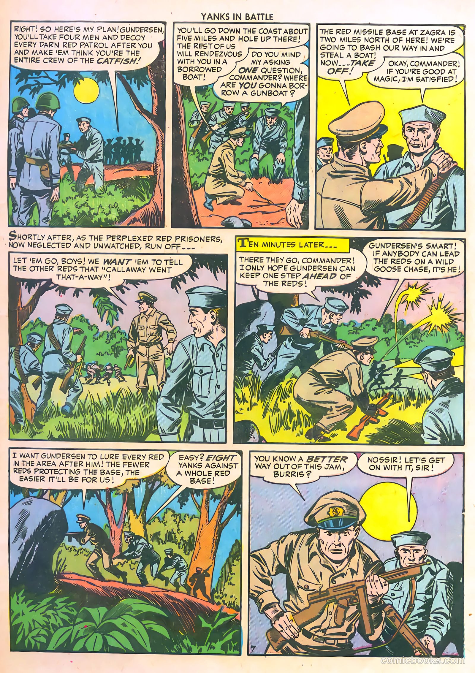 Yanks in Battle #3 — page 9 of 36
