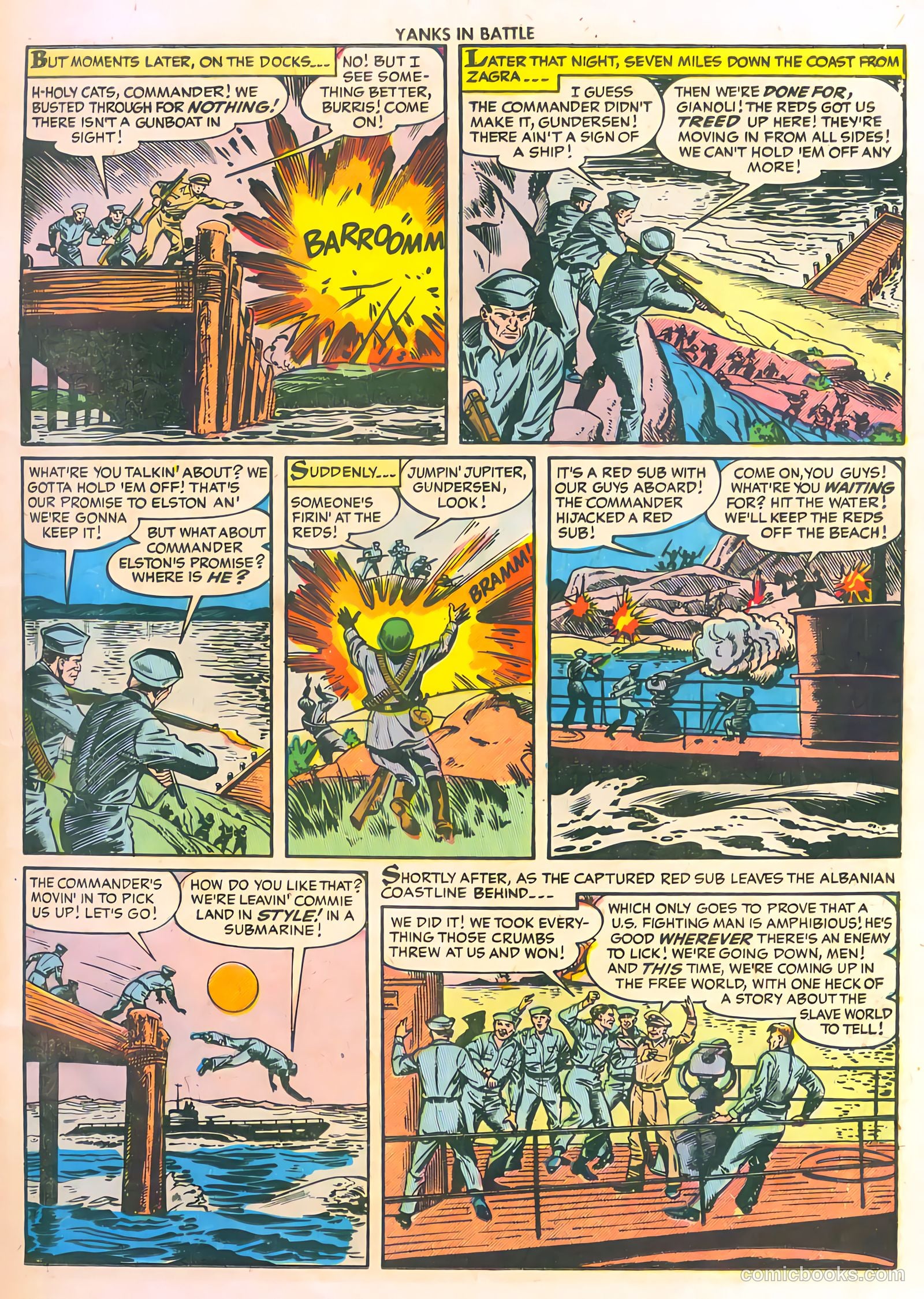 Yanks in Battle #3 — page 11 of 36