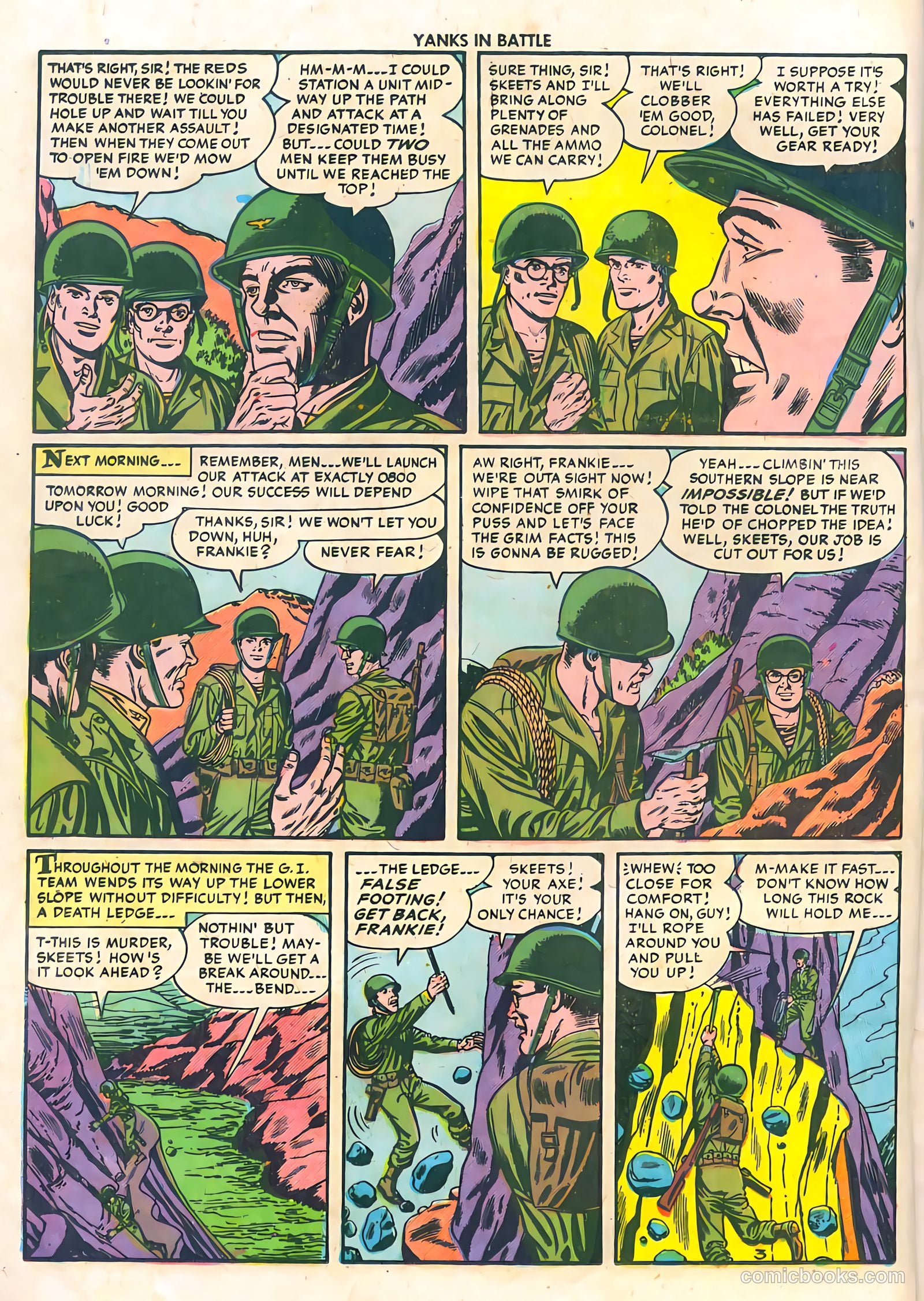 Yanks in Battle #3 — page 20 of 36