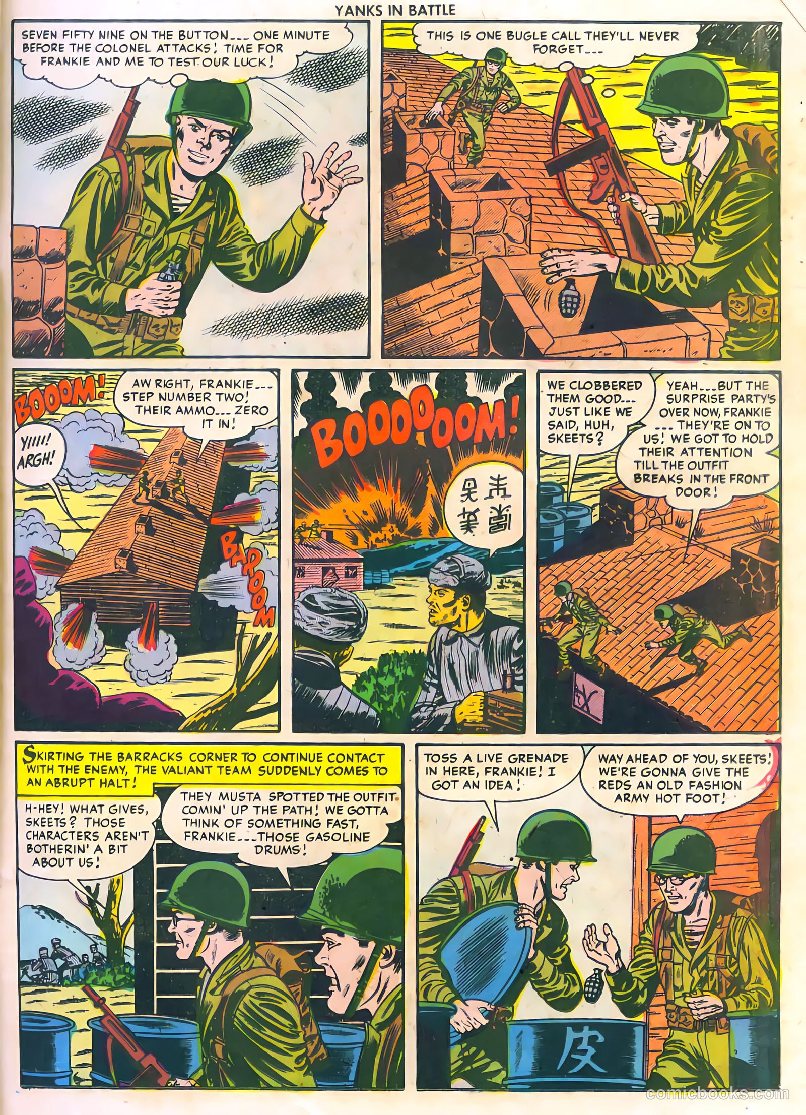 Yanks in Battle #3 — page 23 of 36