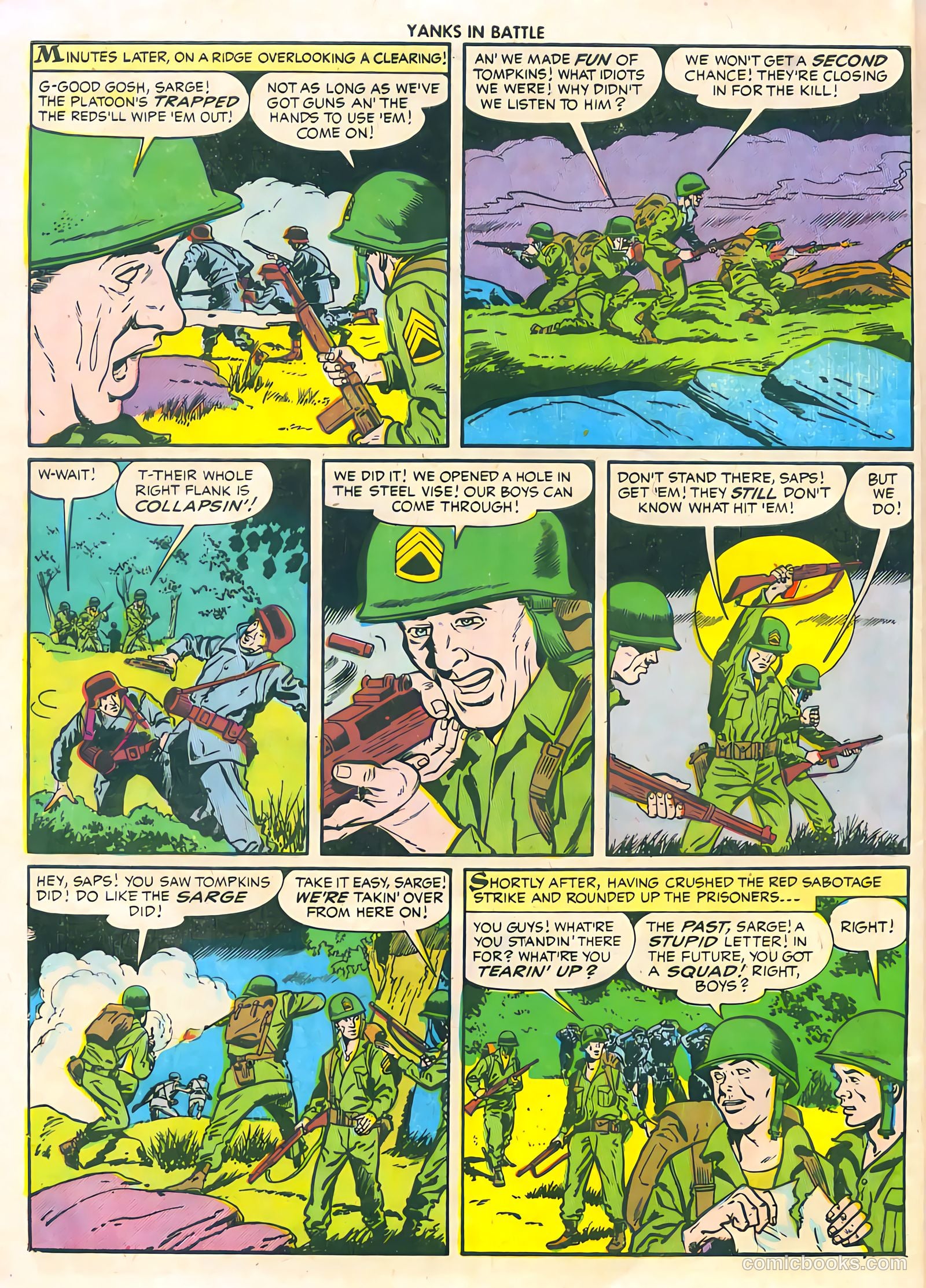 Yanks in Battle #3 — page 32 of 36