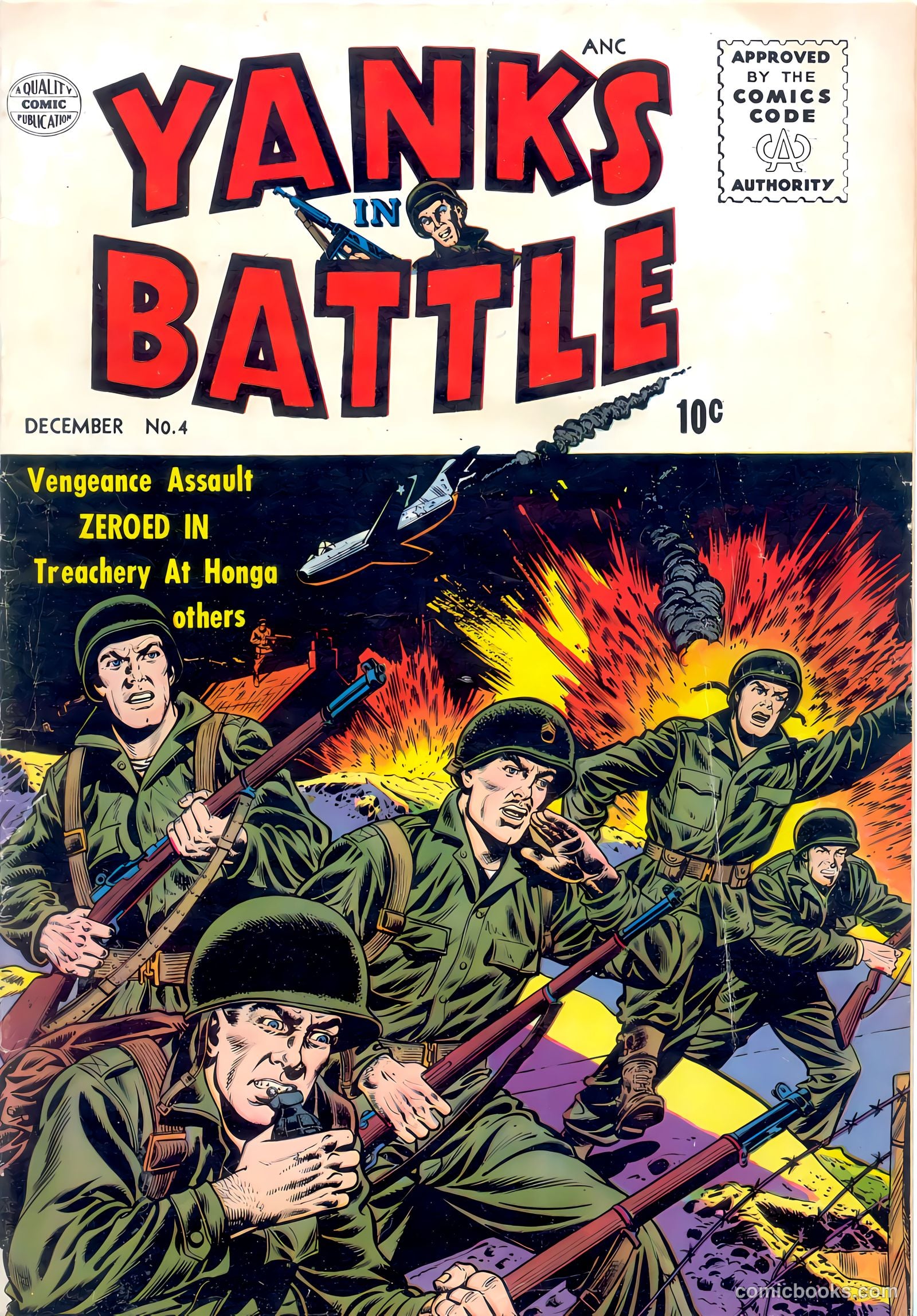 Yanks in Battle #4 — page 1 of 36