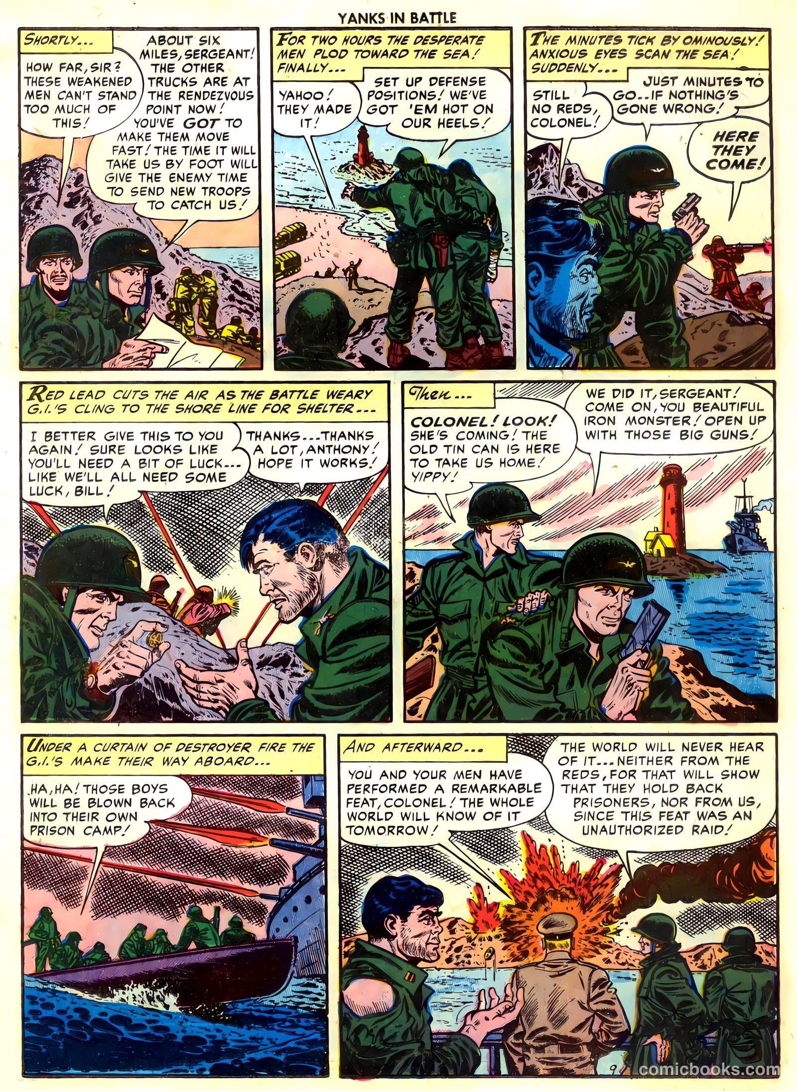 Yanks in Battle #4 — page 11 of 36