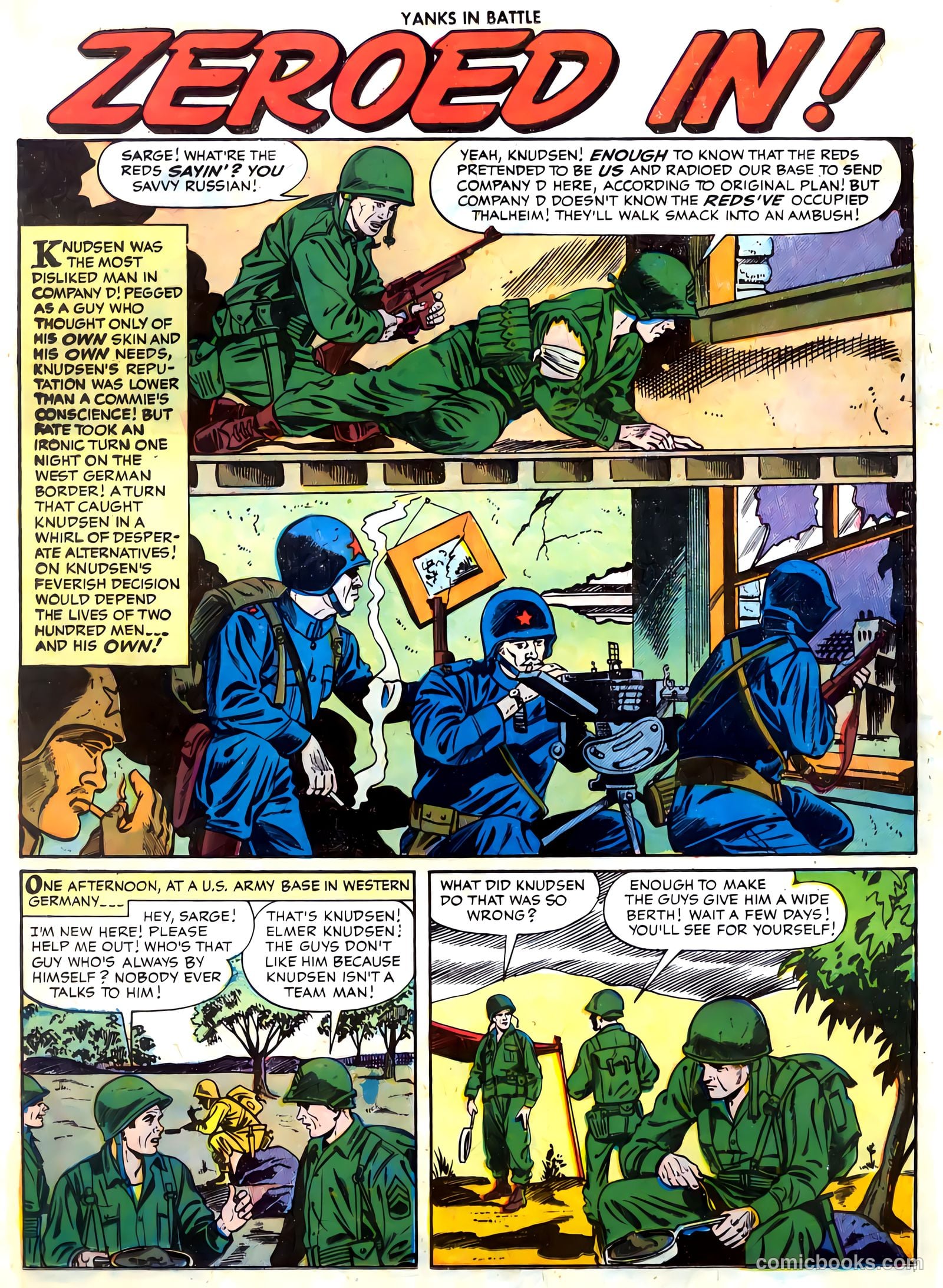 Yanks in Battle #4 — page 12 of 36