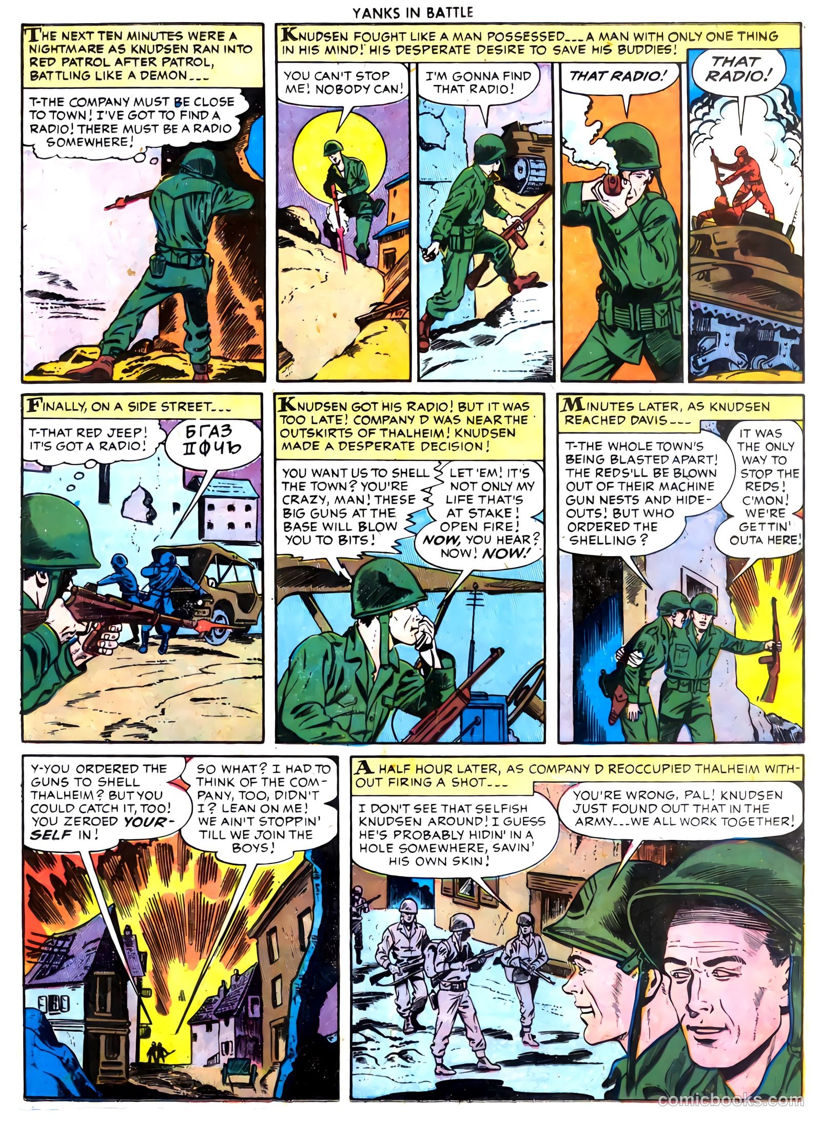Yanks in Battle #4 — page 17 of 36