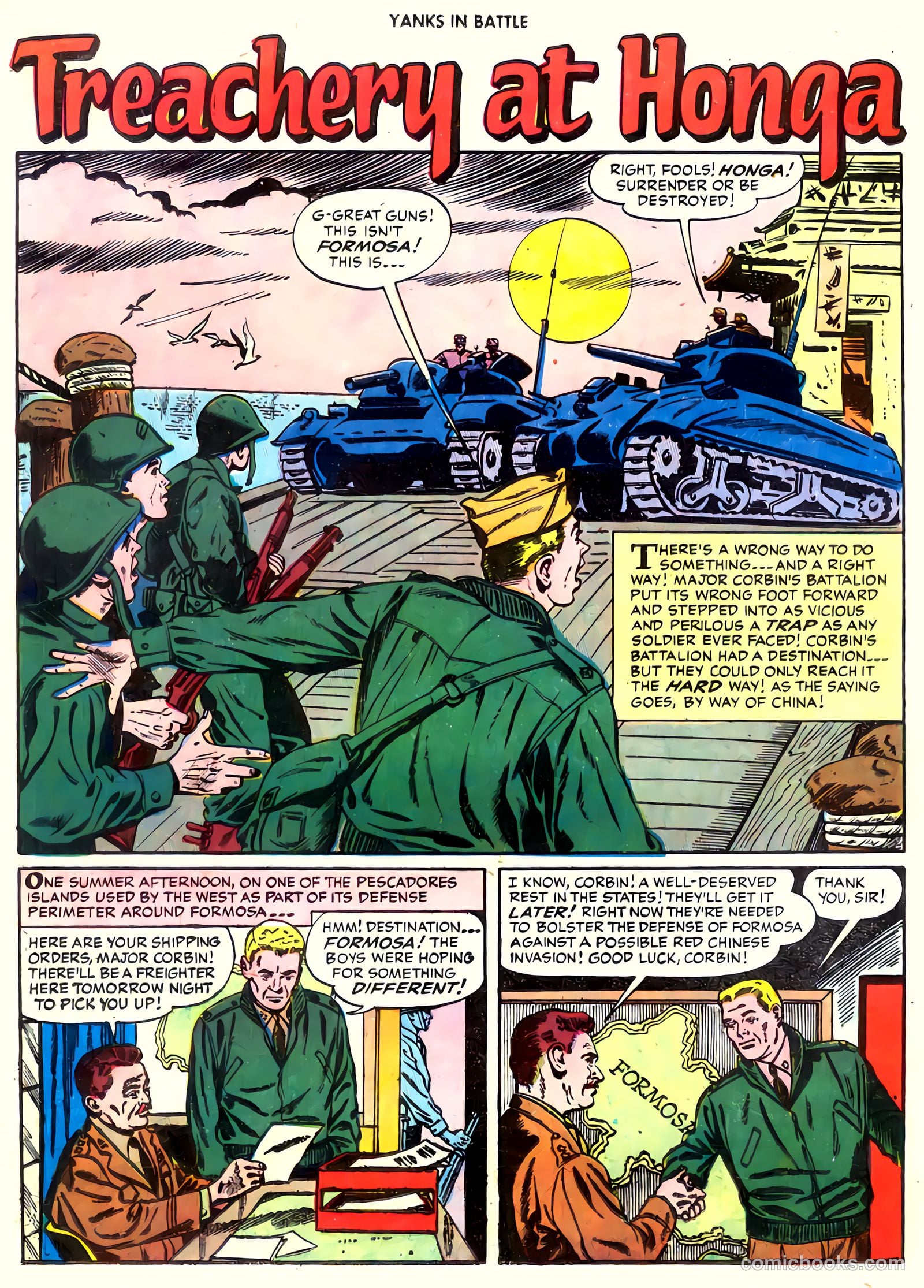 Yanks in Battle #4 — page 18 of 36
