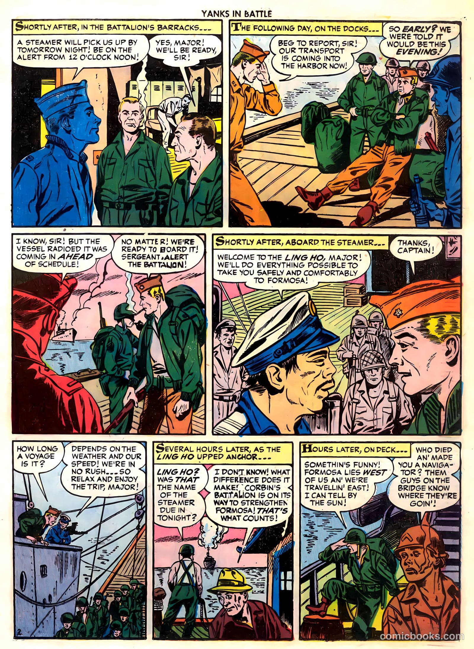 Yanks in Battle #4 — page 19 of 36