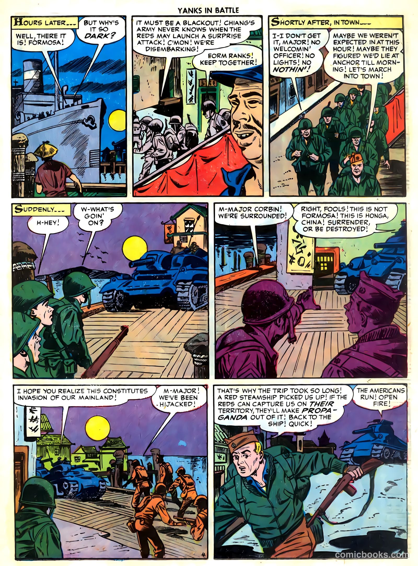 Yanks in Battle #4 — page 21 of 36