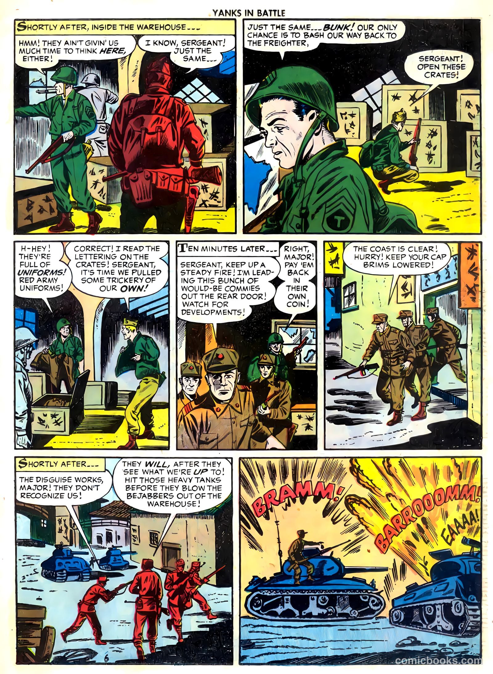 Yanks in Battle #4 — page 23 of 36