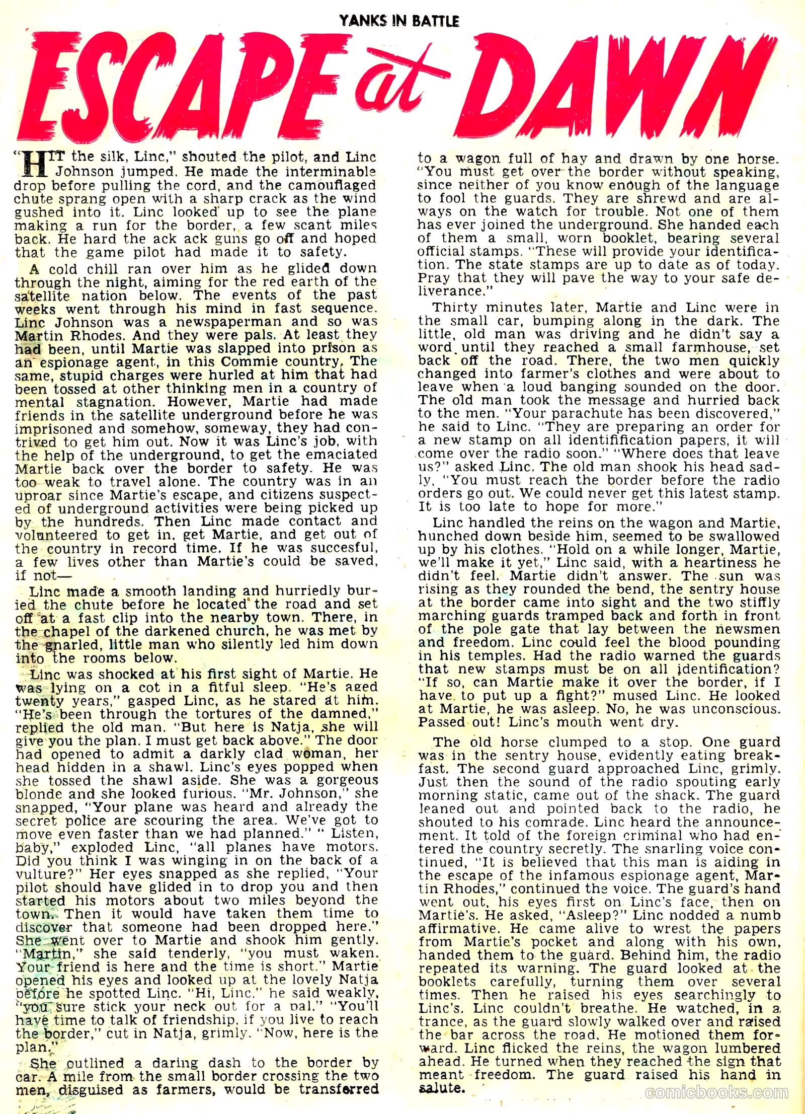 Yanks in Battle #4 — page 26 of 36