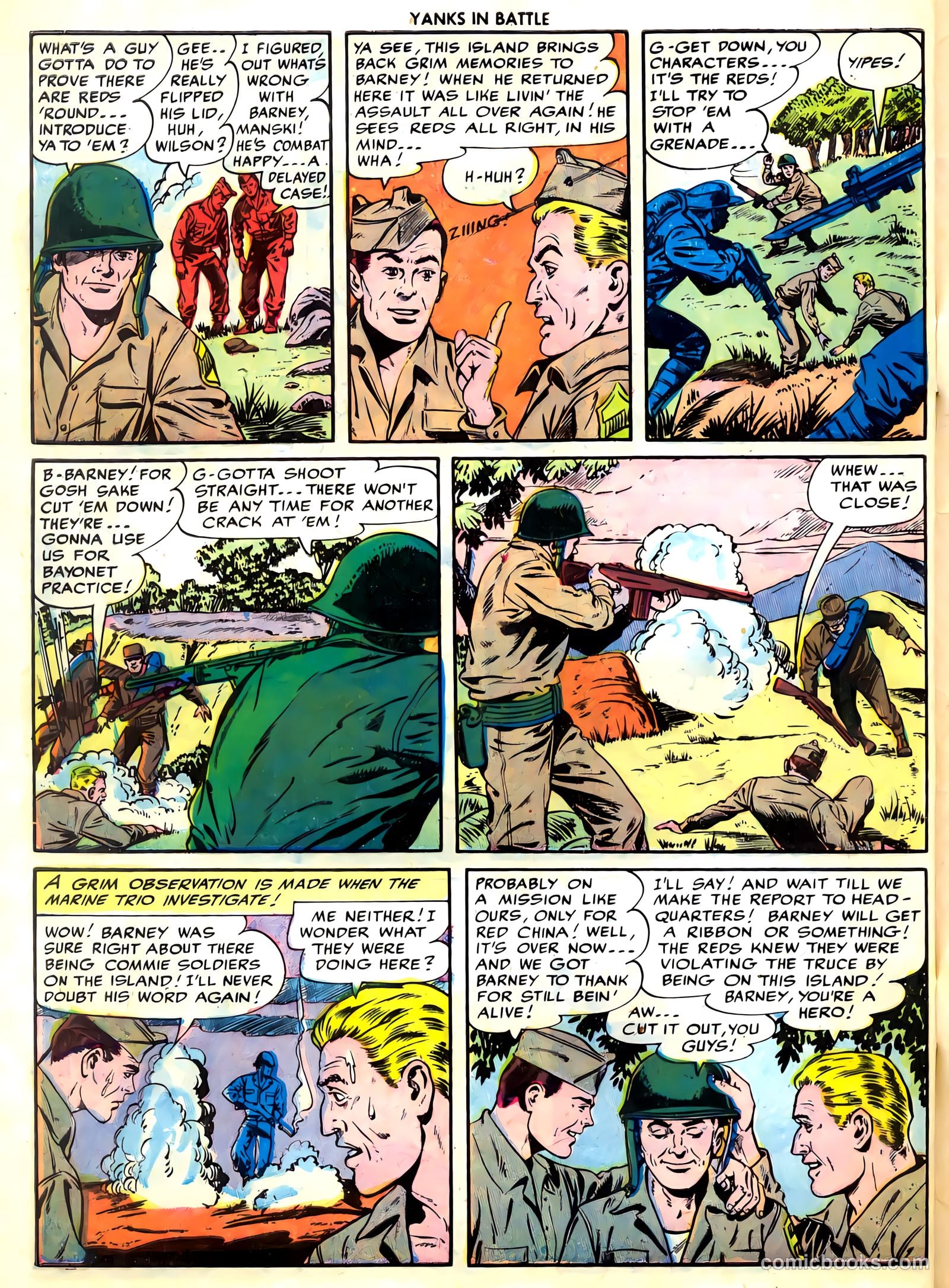 Yanks in Battle #4 — page 32 of 36