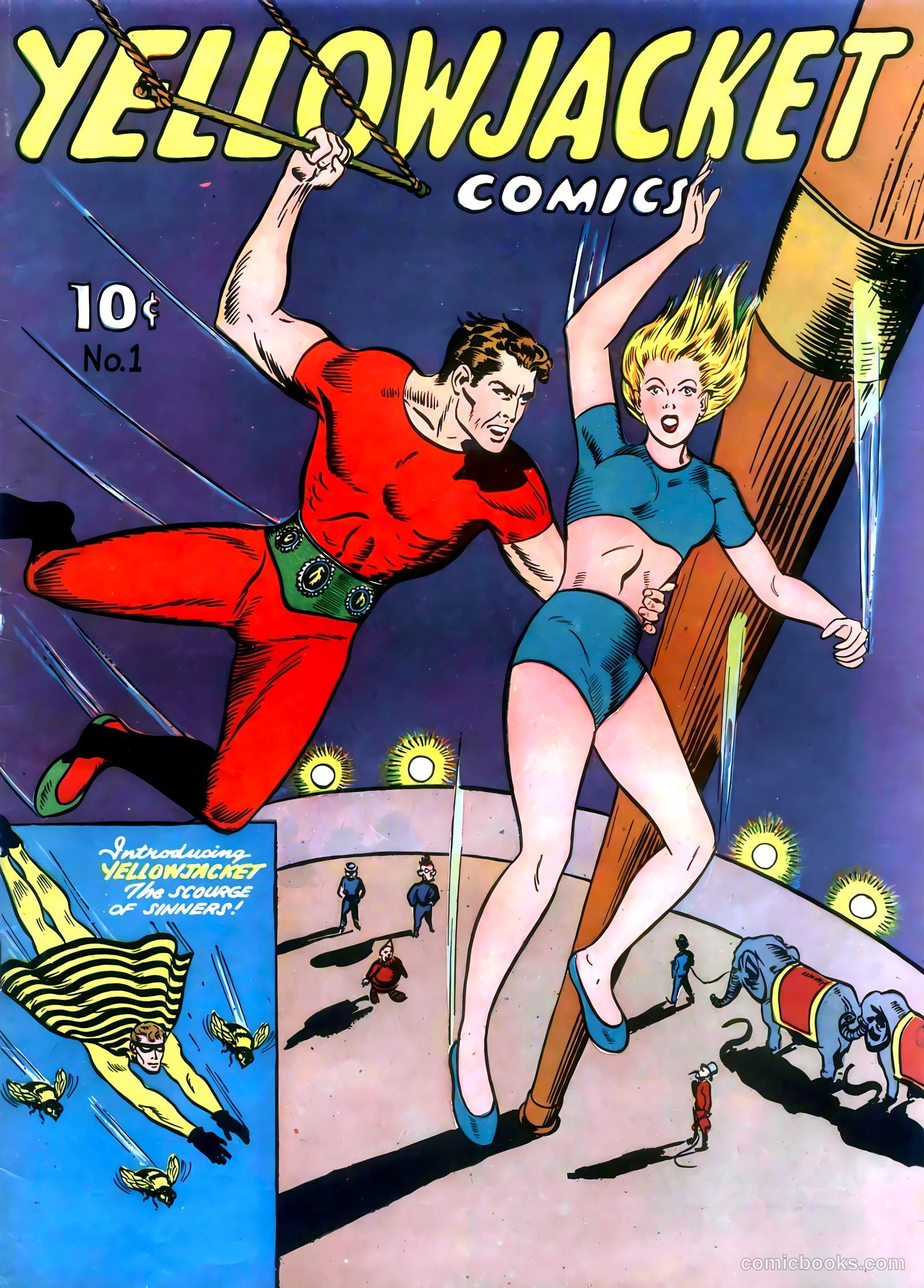 Yellowjacket Comics #1 — page 1 of 52