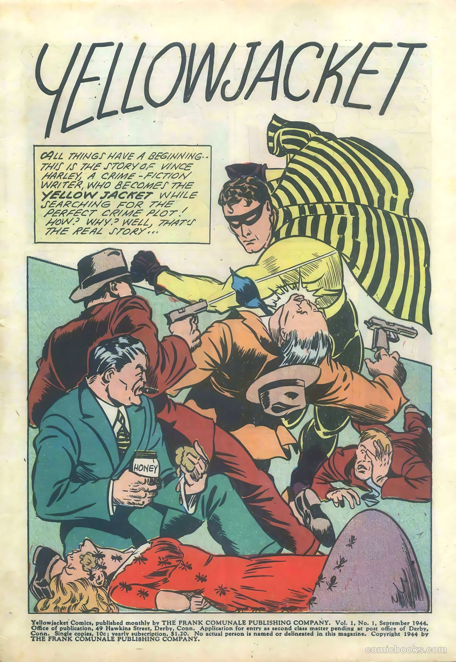 Yellowjacket Comics #1 — page 3 of 52