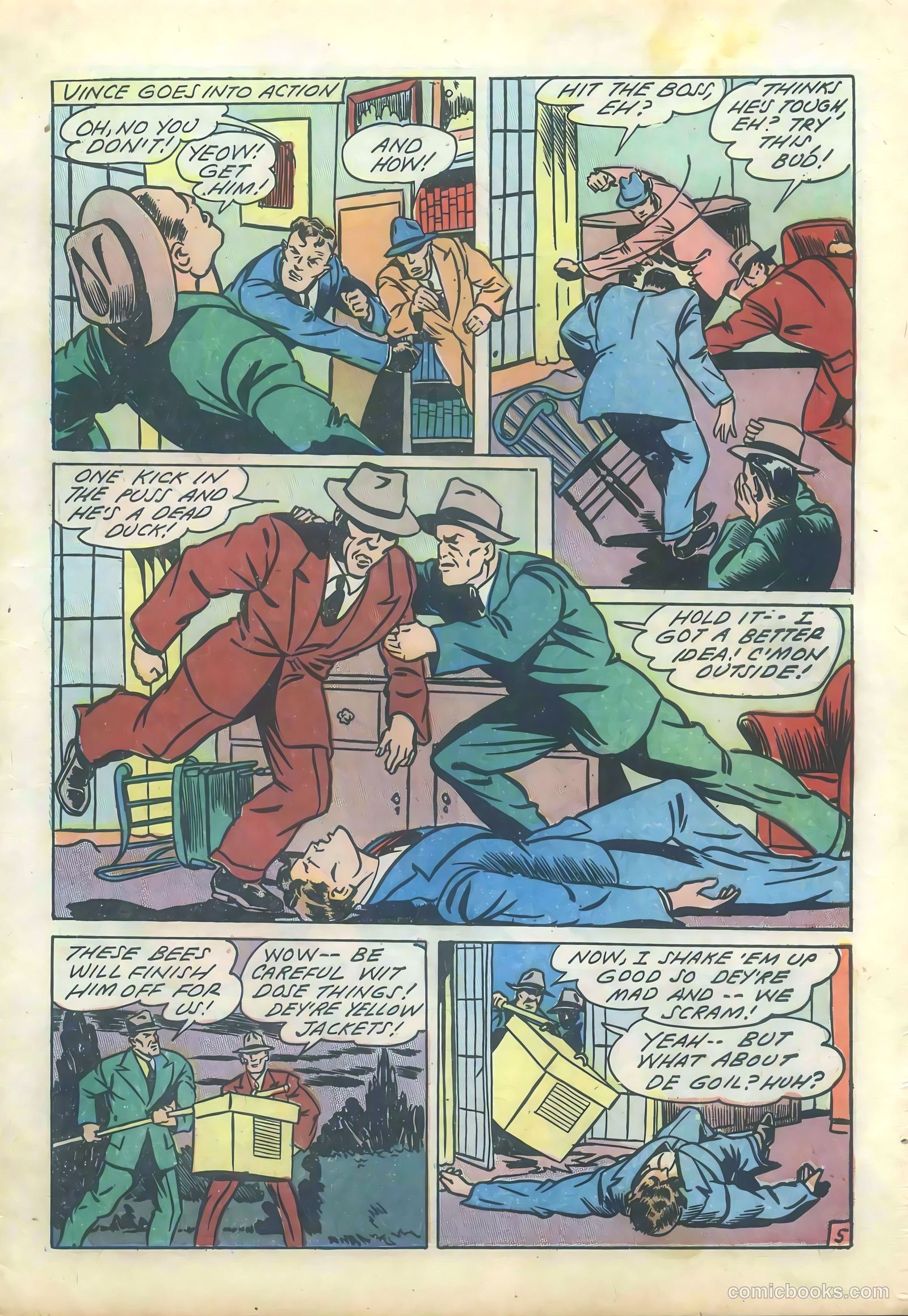 Yellowjacket Comics #1 — page 7 of 52