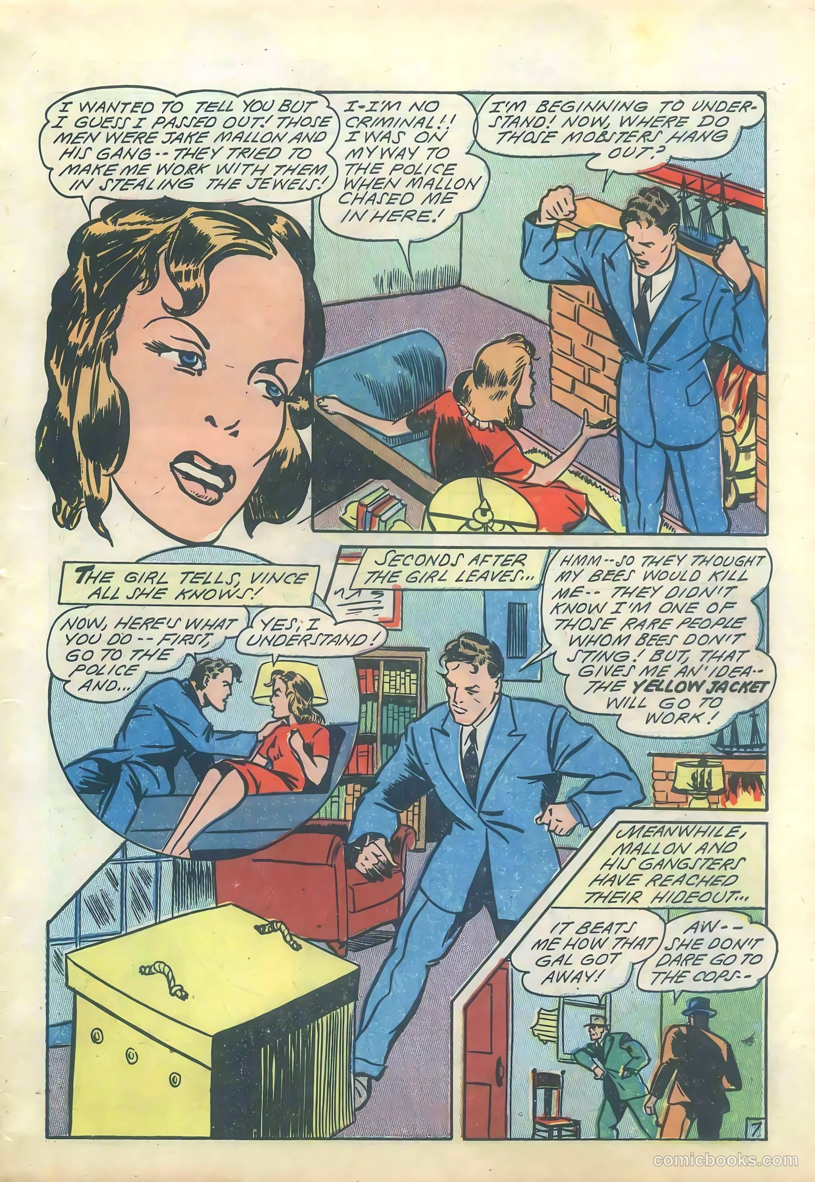 Yellowjacket Comics #1 — page 9 of 52