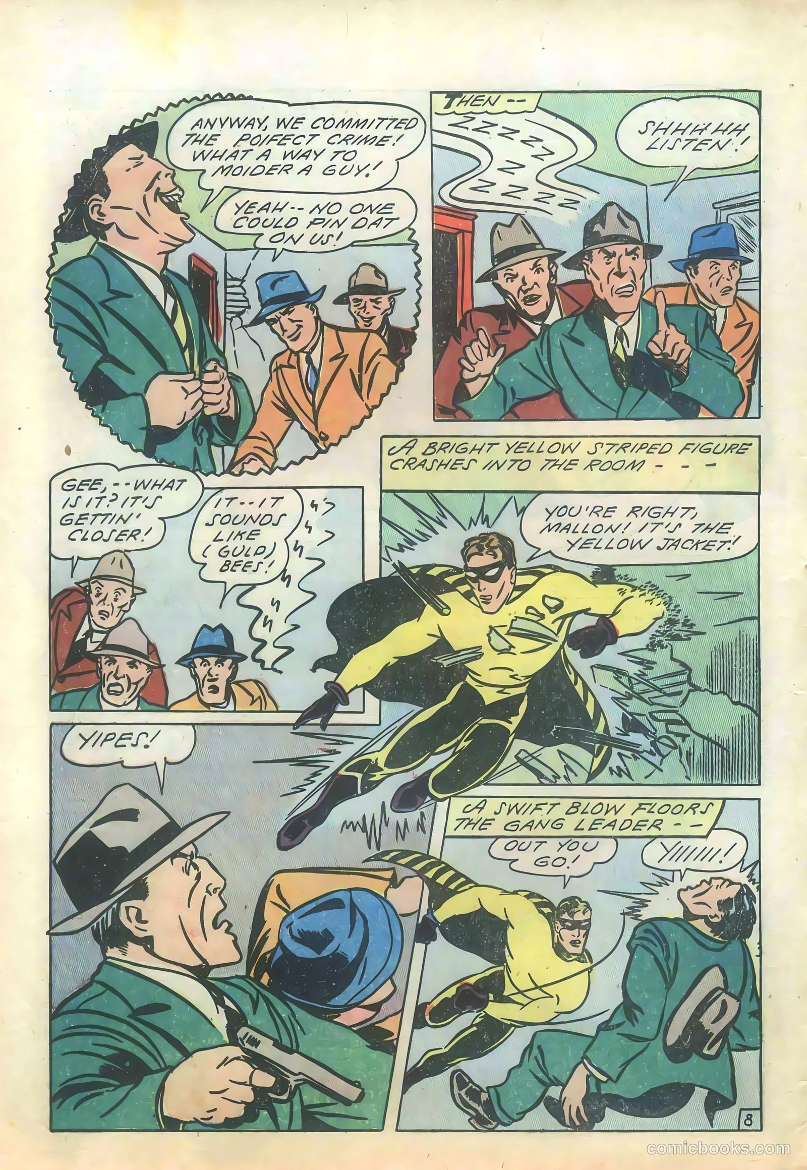 Yellowjacket Comics #1 — page 10 of 52