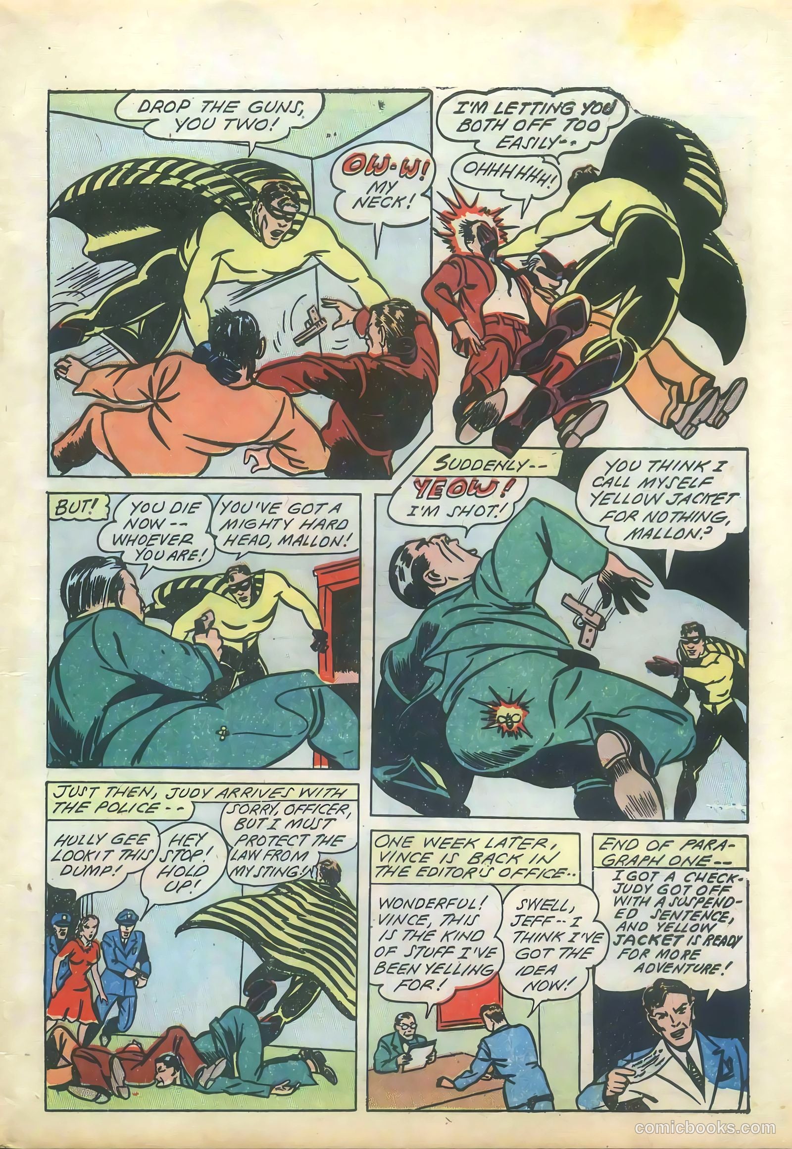 Yellowjacket Comics #1 — page 11 of 52
