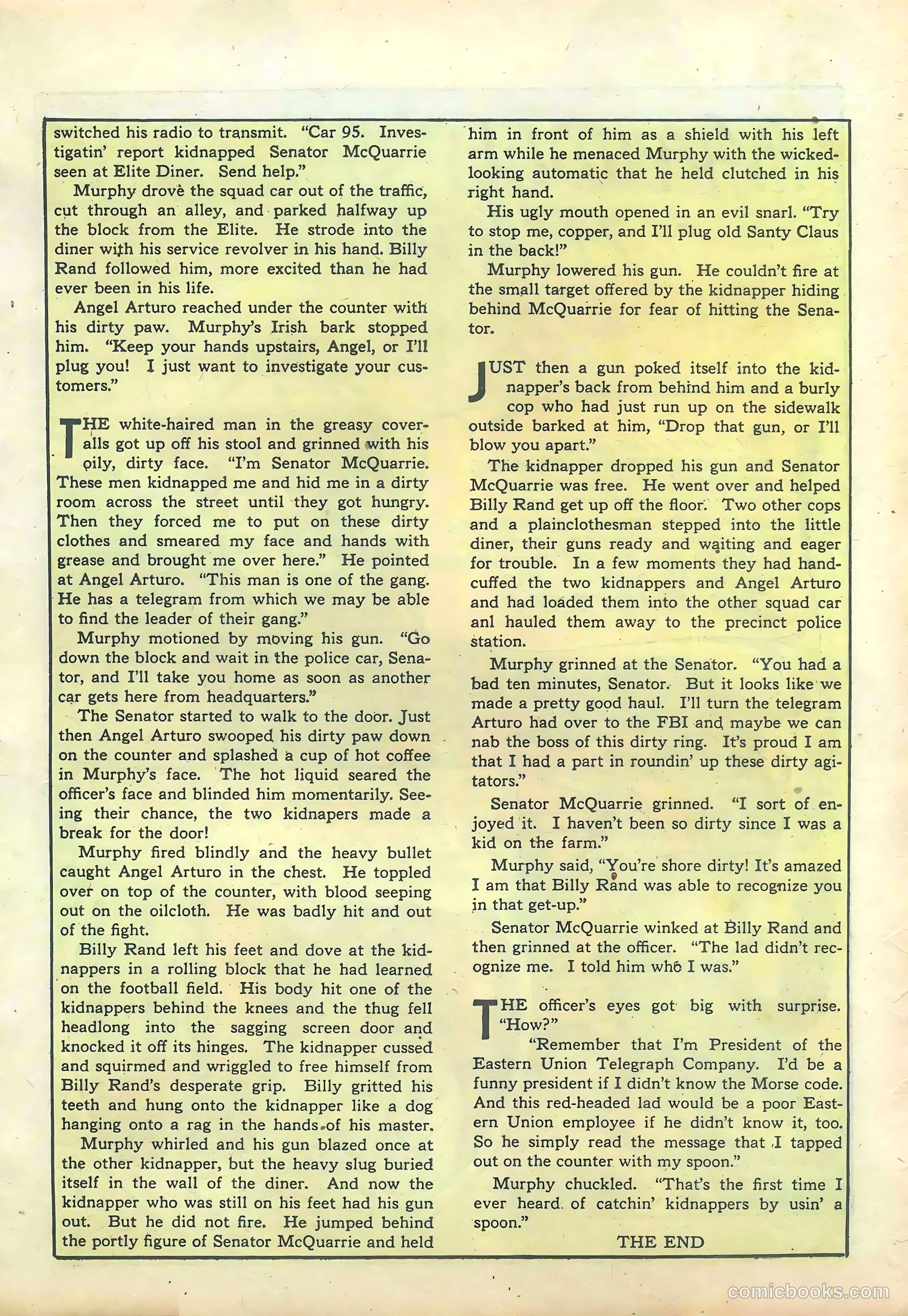 Yellowjacket Comics #1 — page 21 of 52