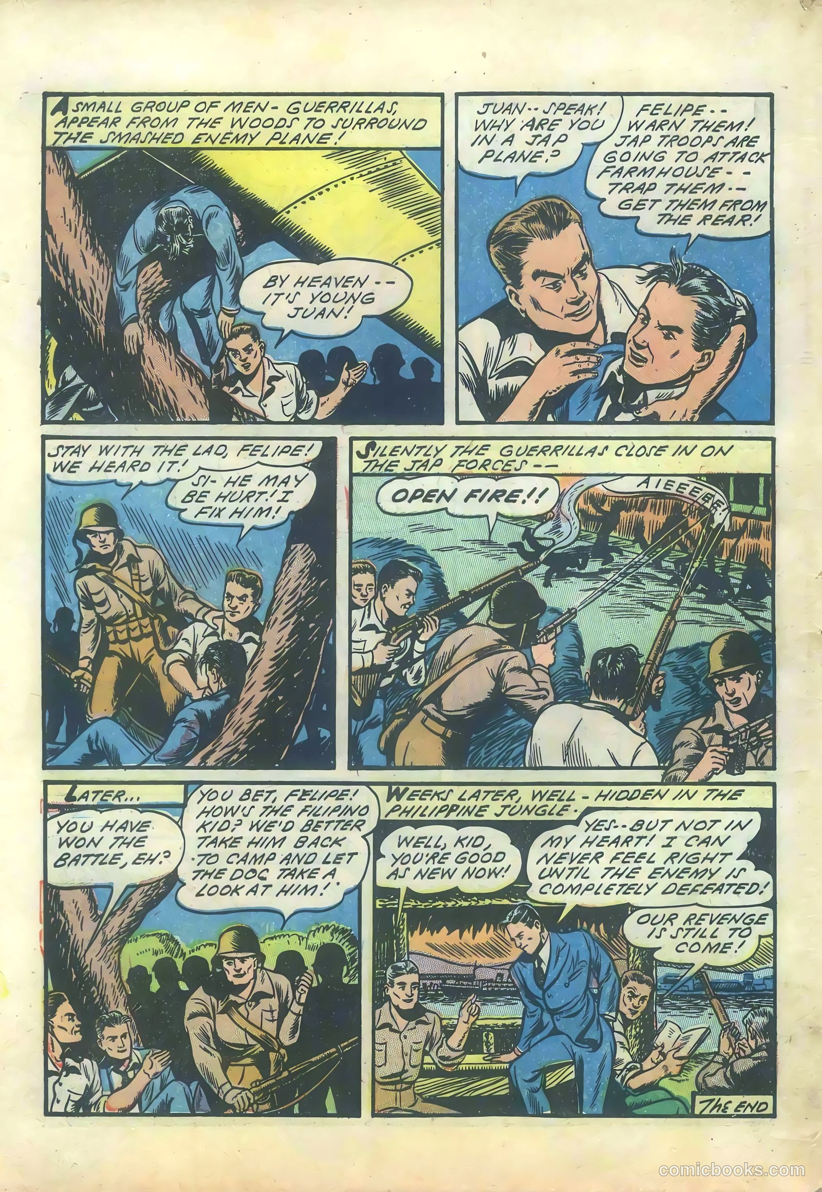 Yellowjacket Comics #1 — page 50 of 52