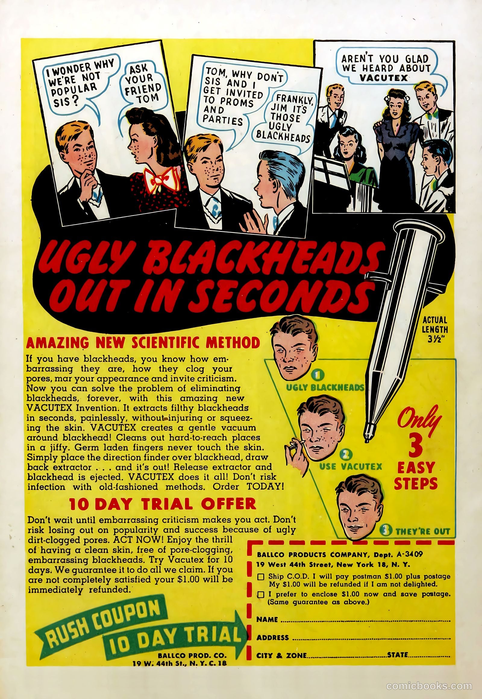 Yellowjacket Comics #1 — page 52 of 52
