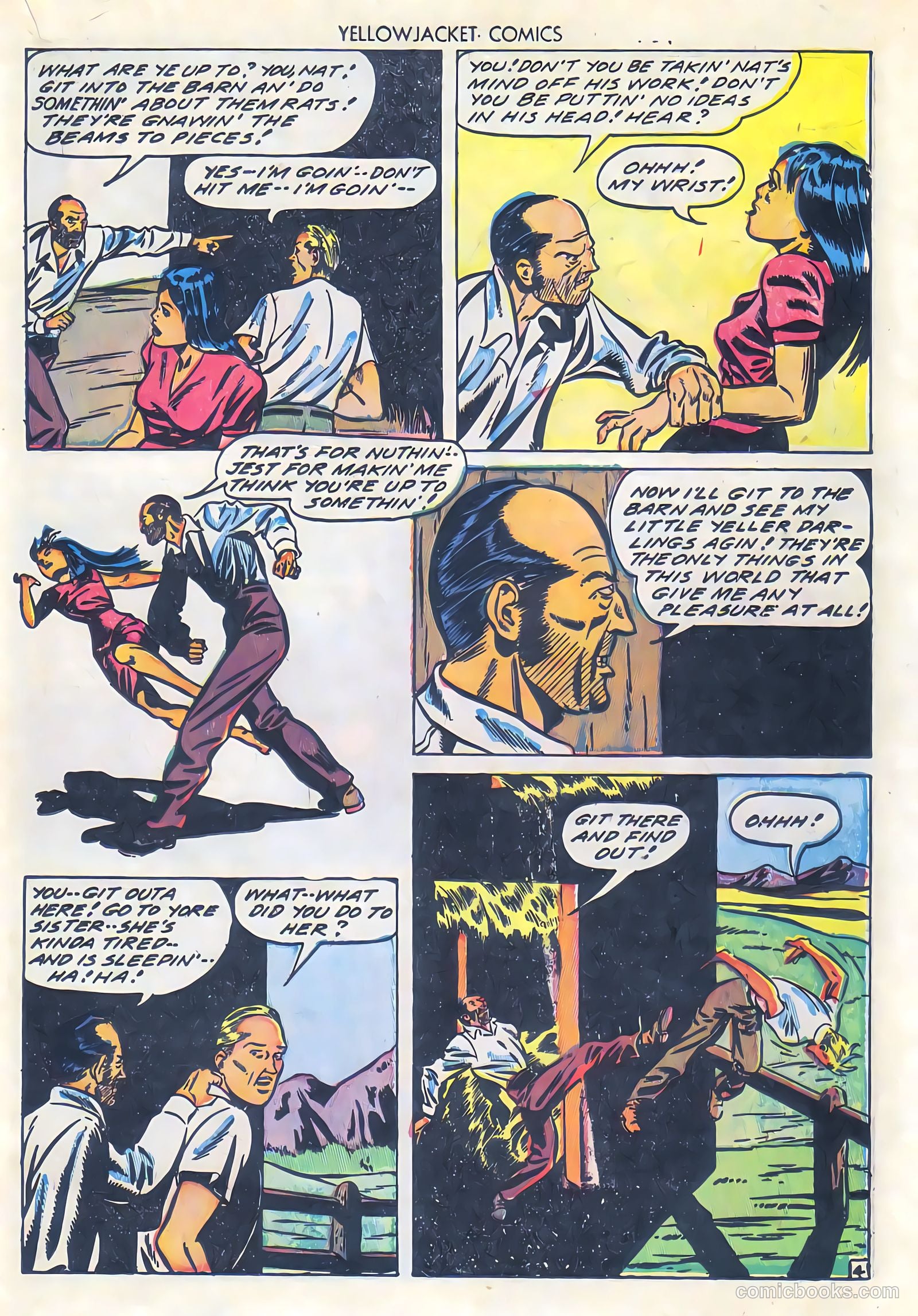 Yellowjacket Comics #10 — page 31 of 52