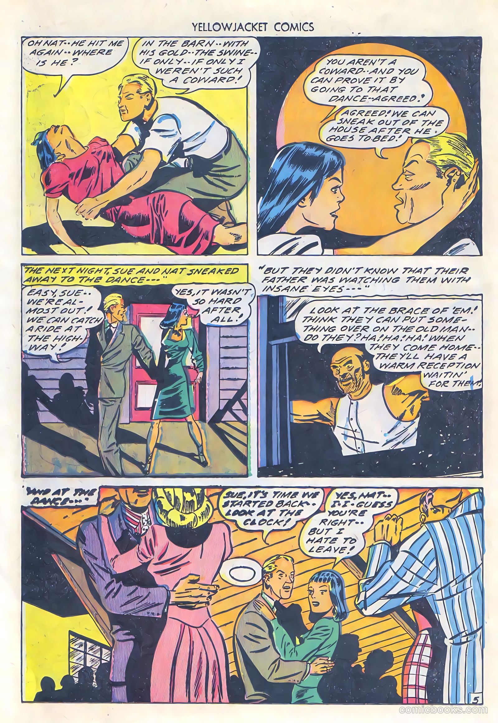 Yellowjacket Comics #10 — page 32 of 52