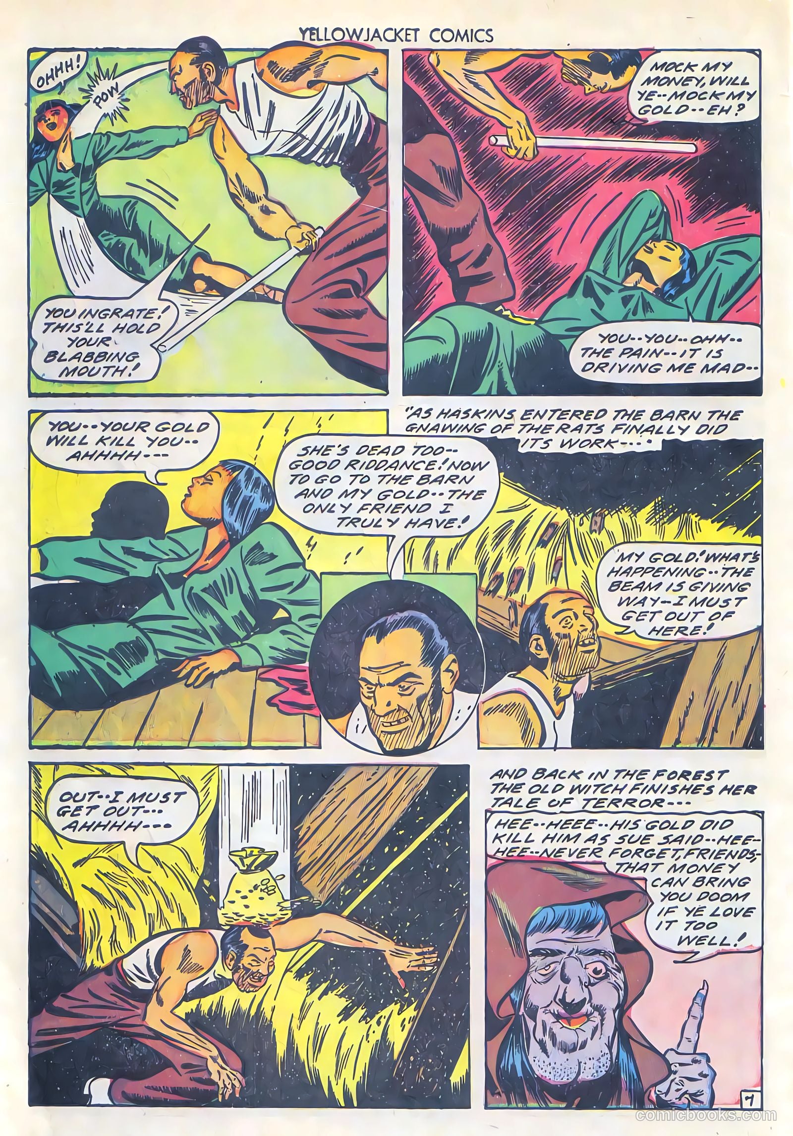 Yellowjacket Comics #10 — page 34 of 52