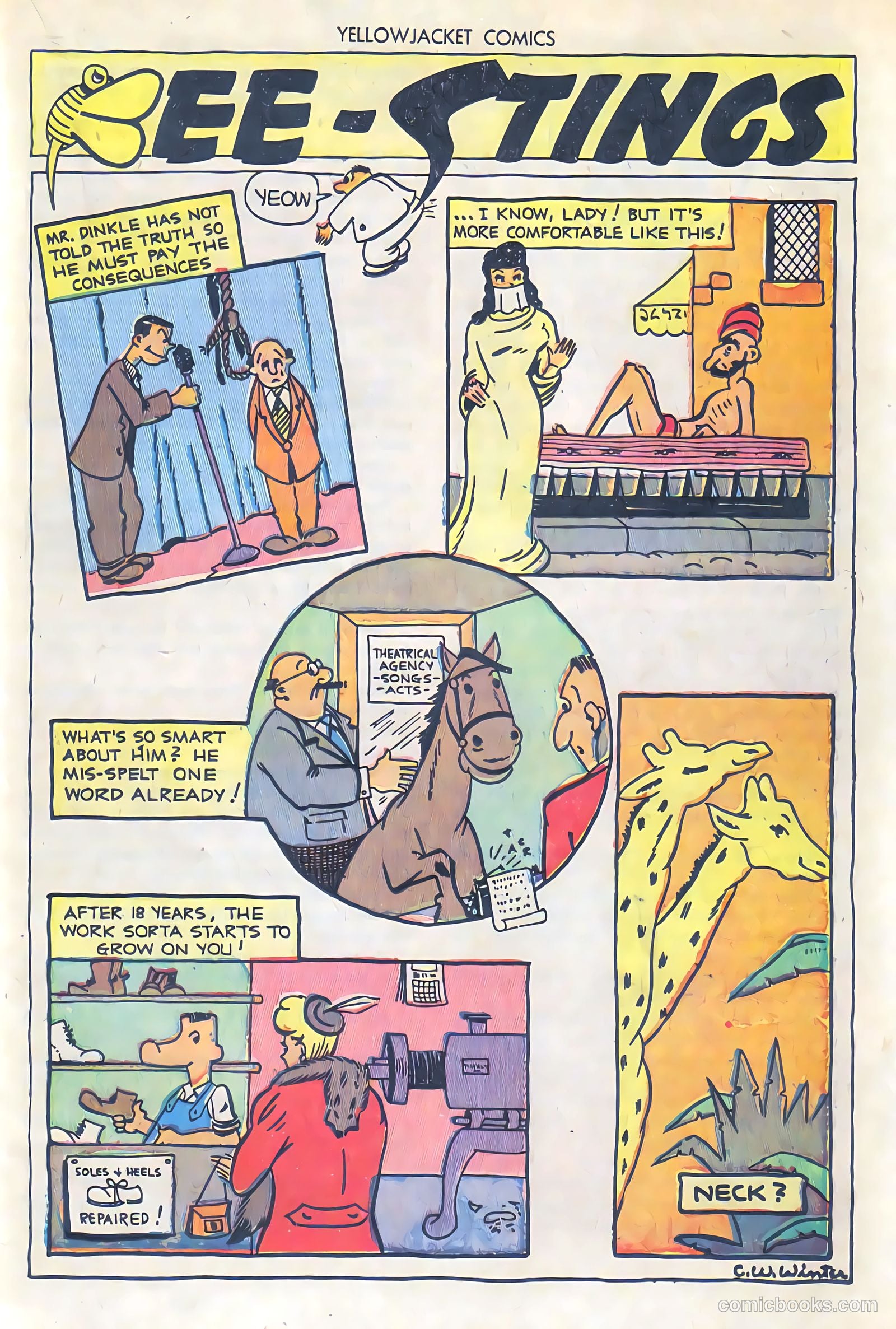 Yellowjacket Comics #10 — page 35 of 52