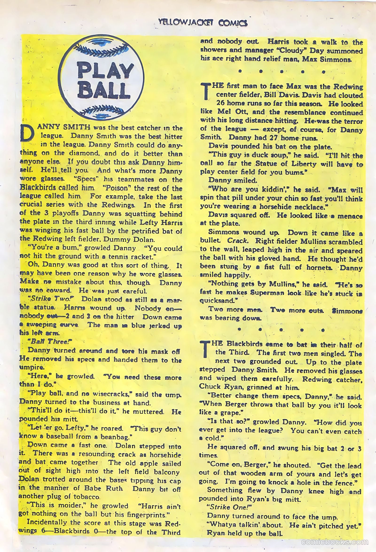 Yellowjacket Comics #10 — page 36 of 52