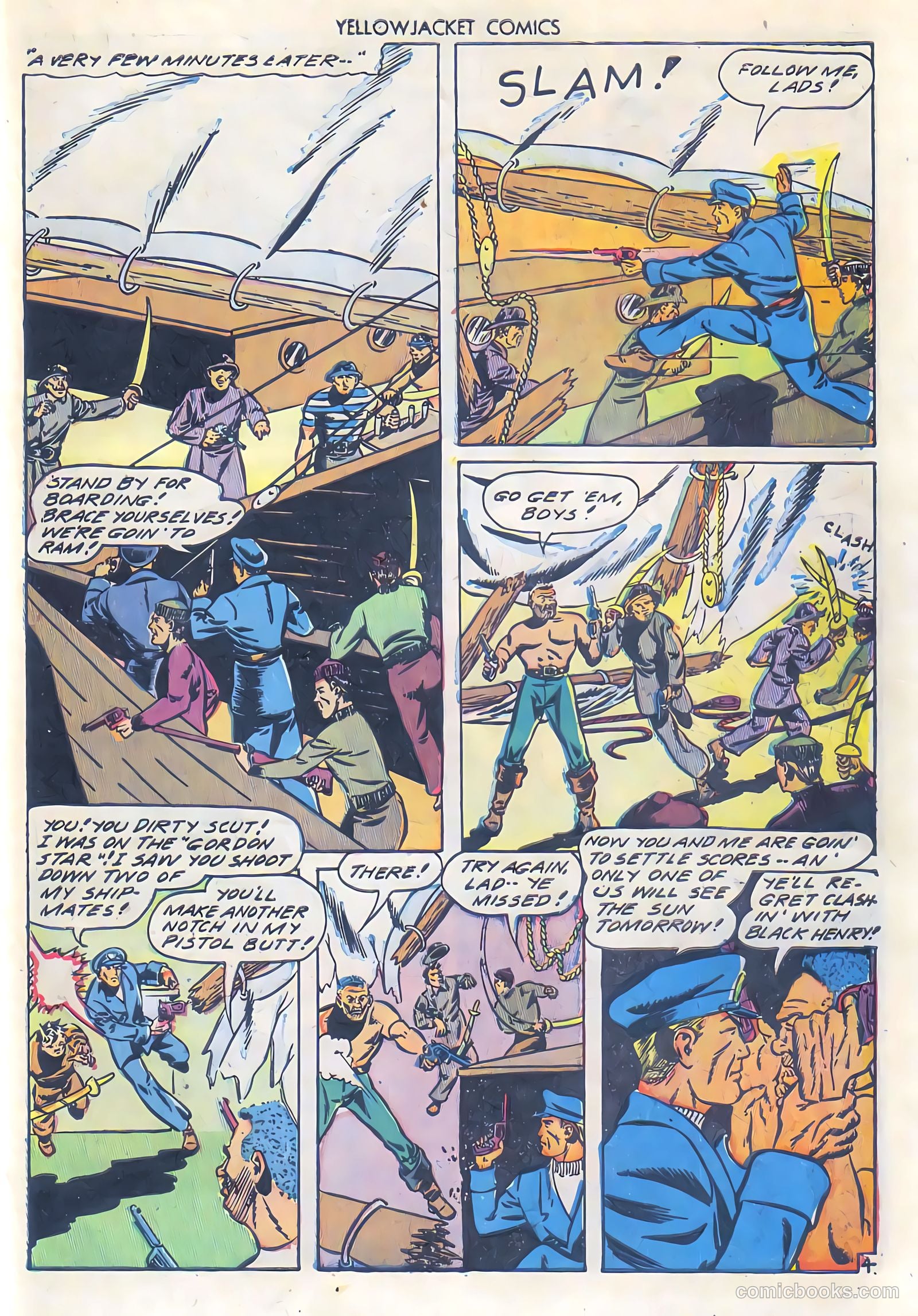 Yellowjacket Comics #10 — page 41 of 52