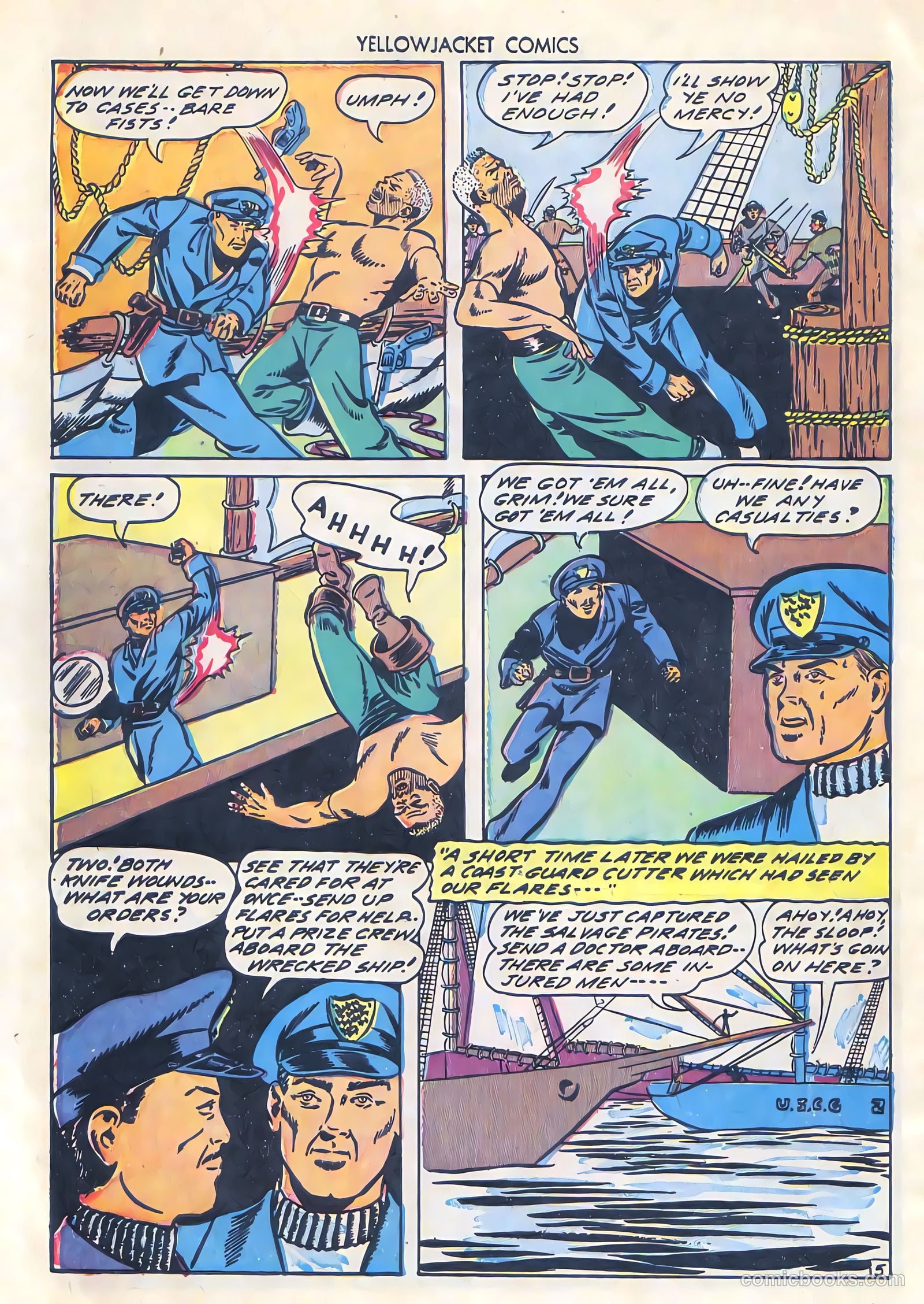 Yellowjacket Comics #10 — page 42 of 52