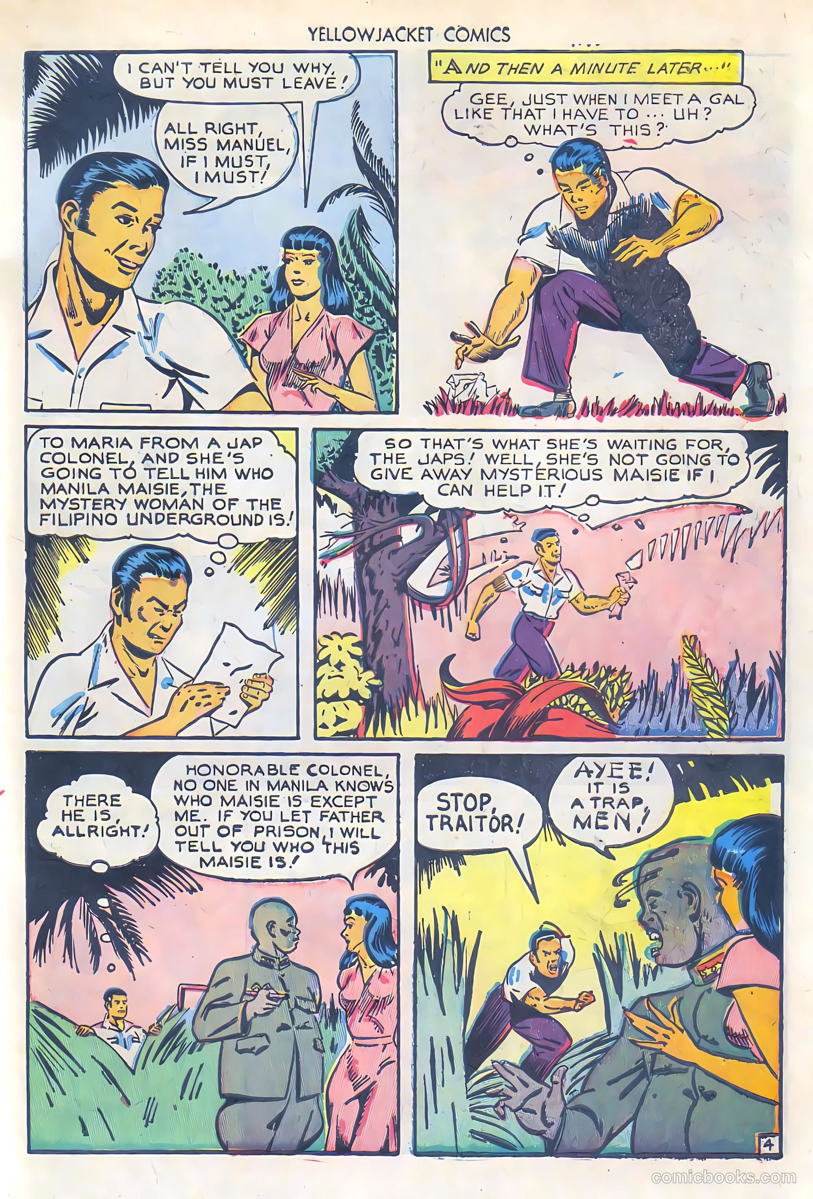 Yellowjacket Comics #10 — page 47 of 52