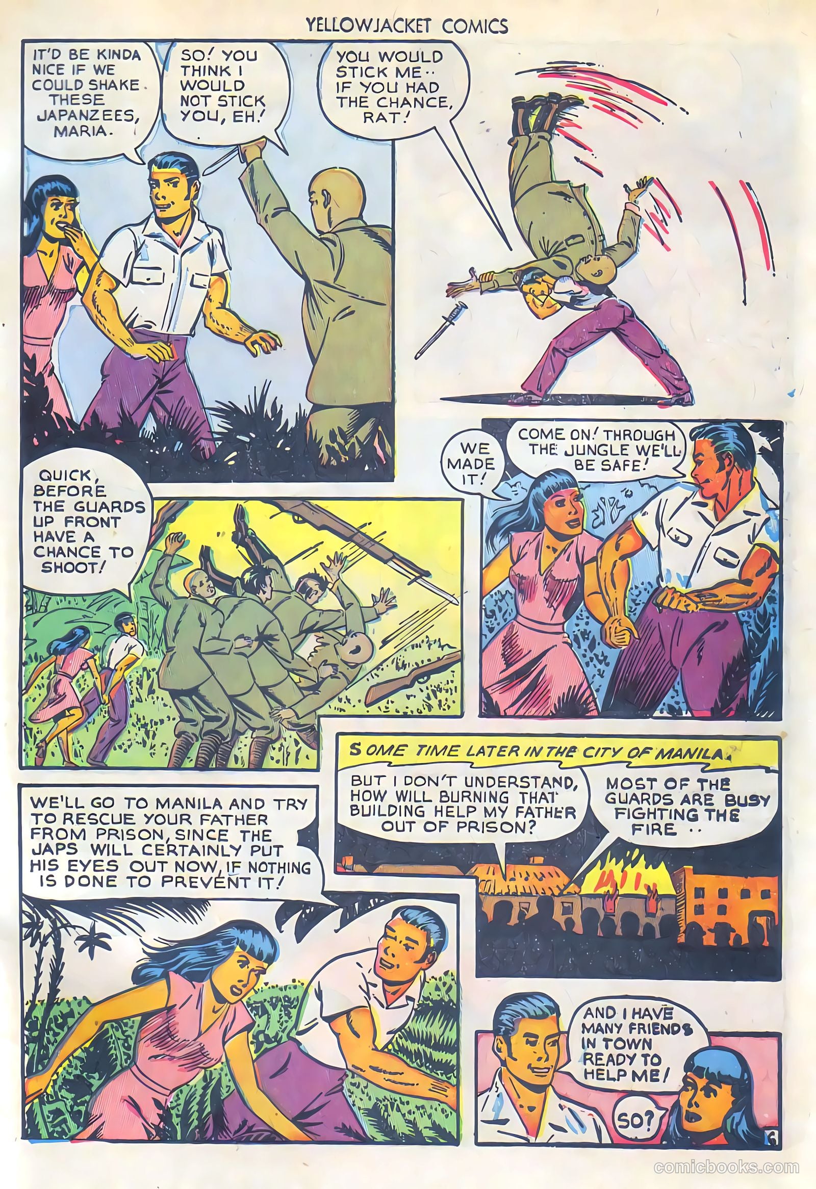Yellowjacket Comics #10 — page 49 of 52