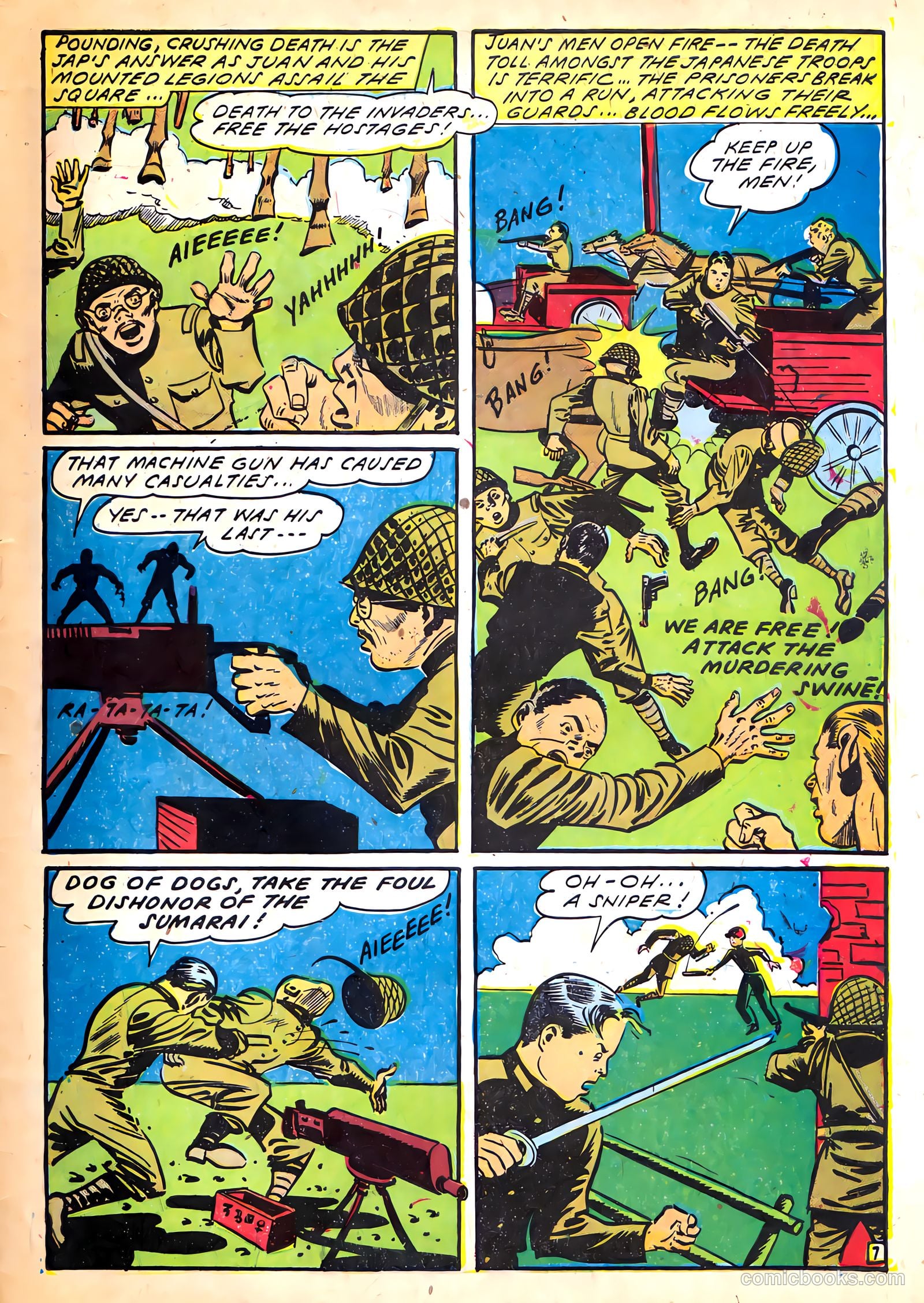 Yellowjacket Comics #2 — page 50 of 53