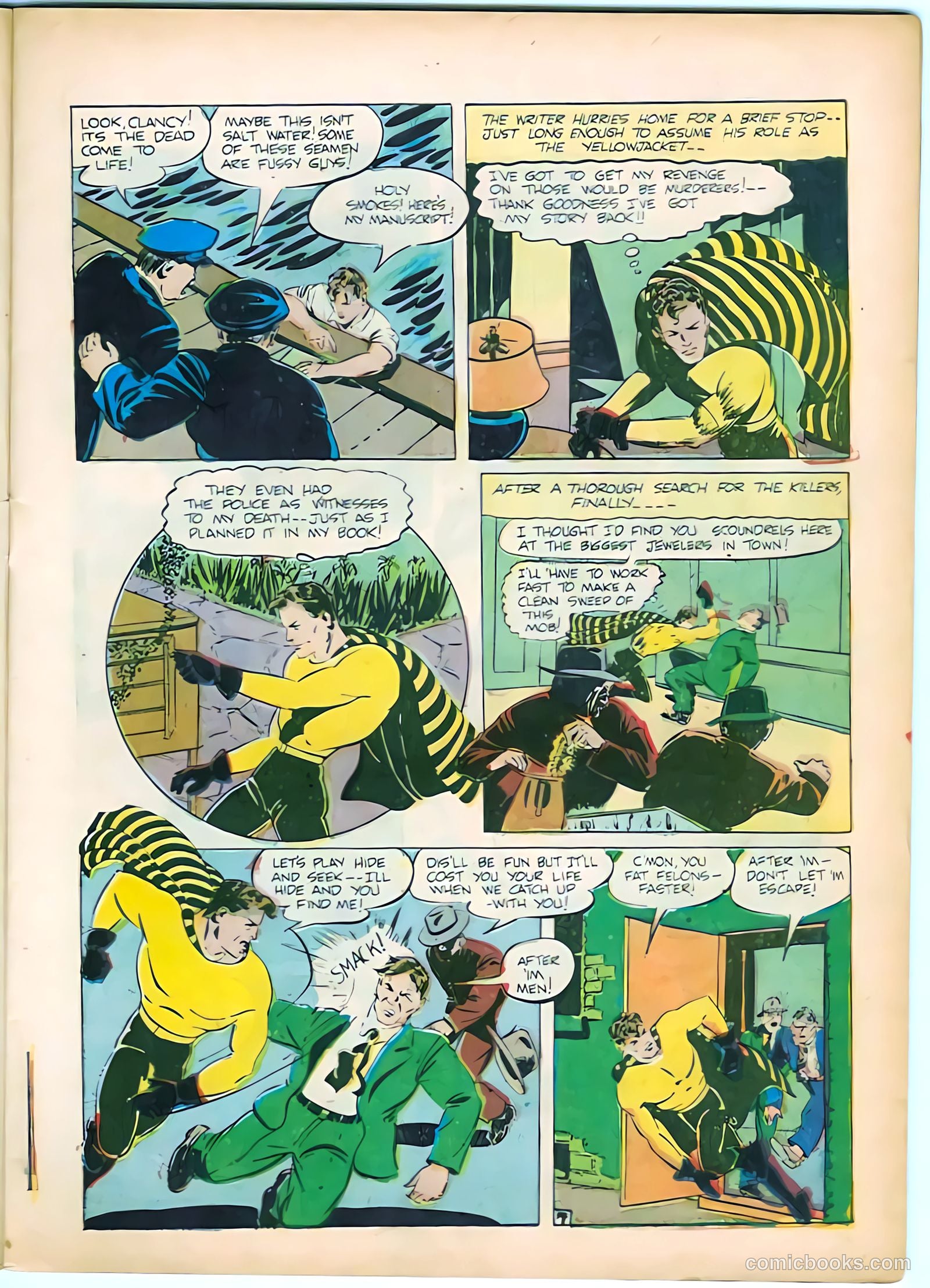 Yellowjacket Comics #4 — page 9 of 52