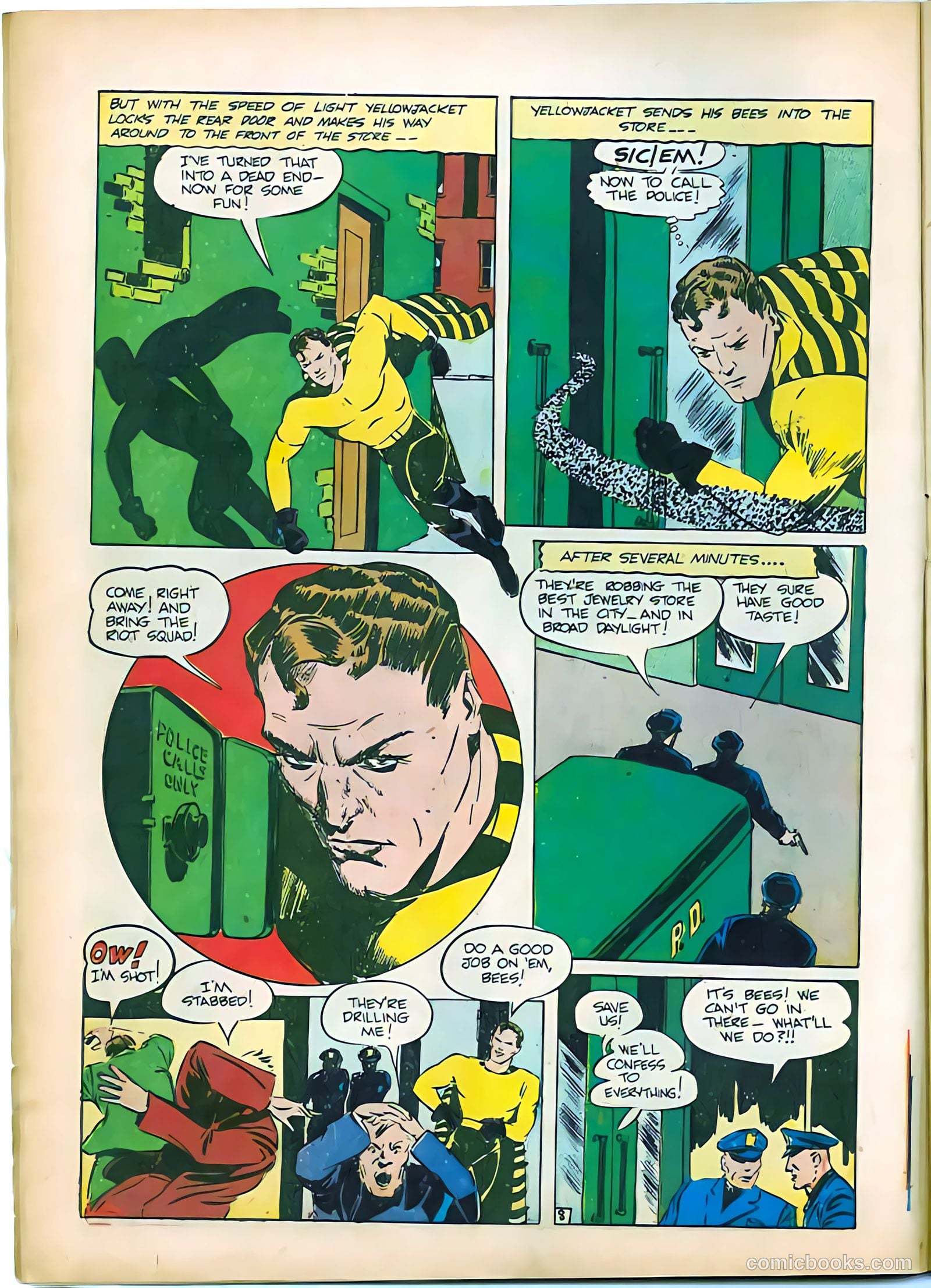 Yellowjacket Comics #4 — page 10 of 52