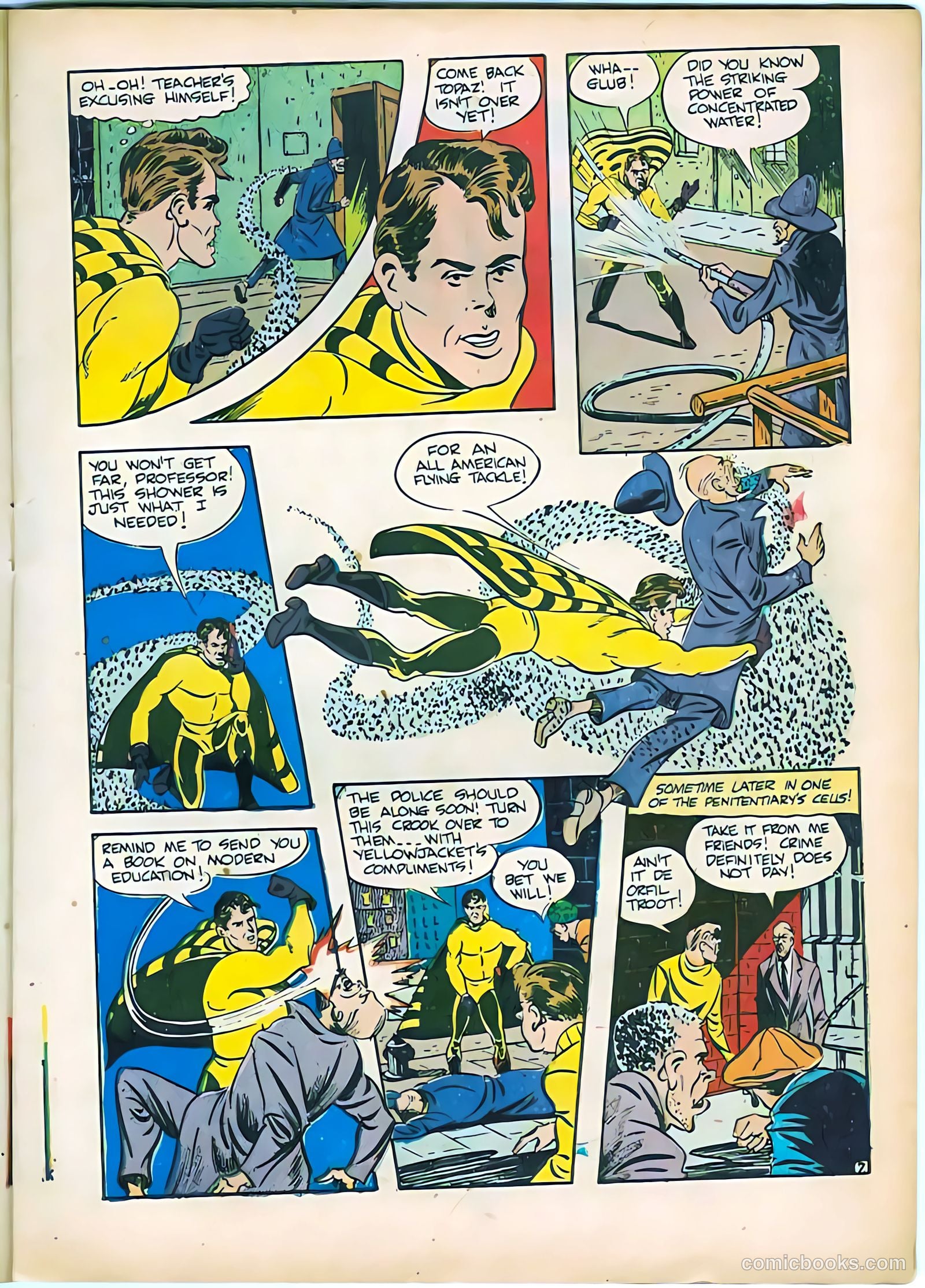 Yellowjacket Comics #4 — page 19 of 52