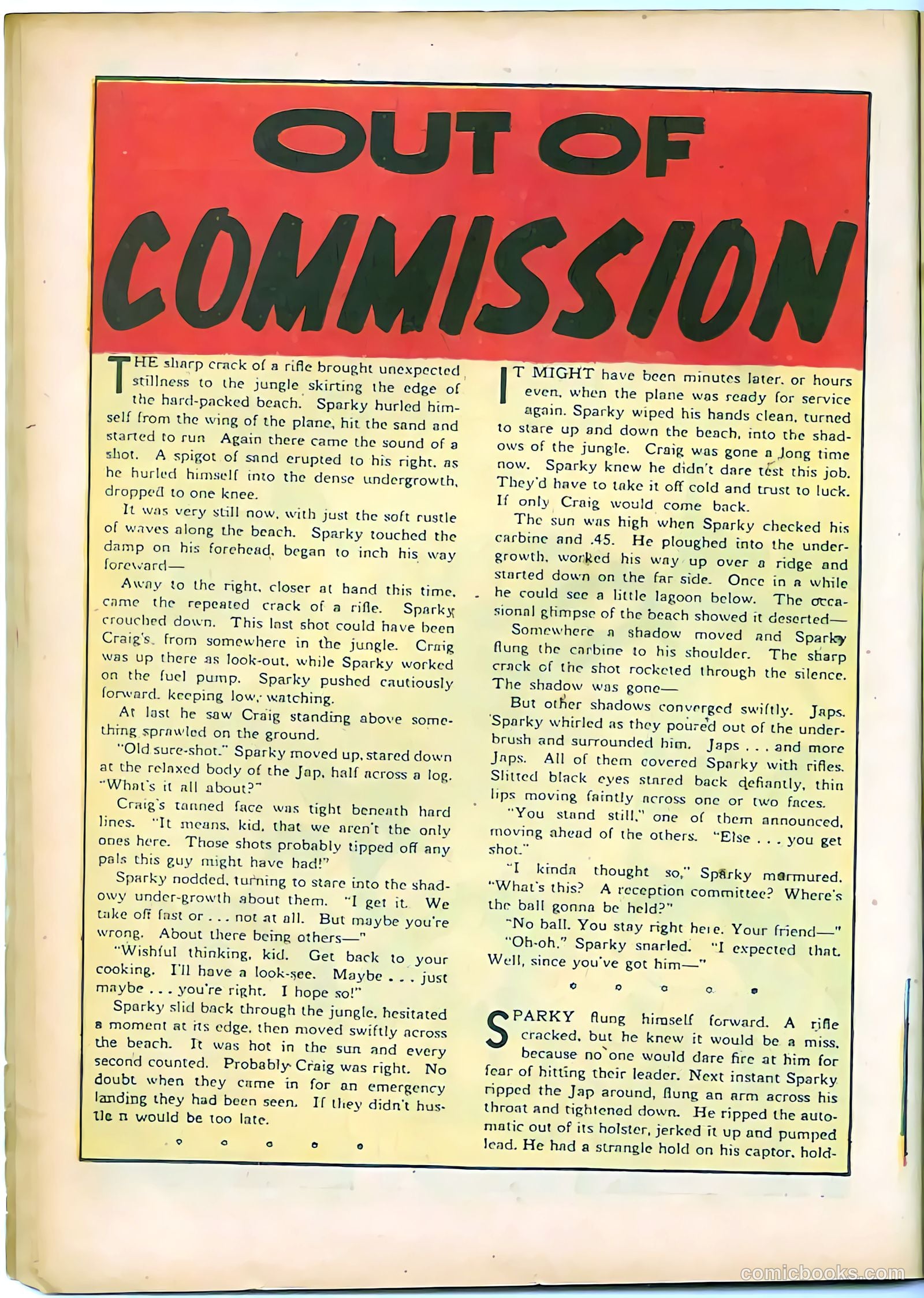 Yellowjacket Comics #4 — page 20 of 52