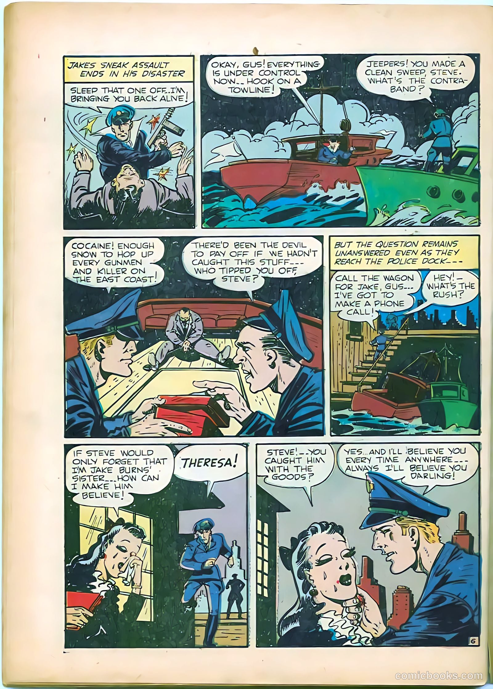 Yellowjacket Comics #4 — page 50 of 52