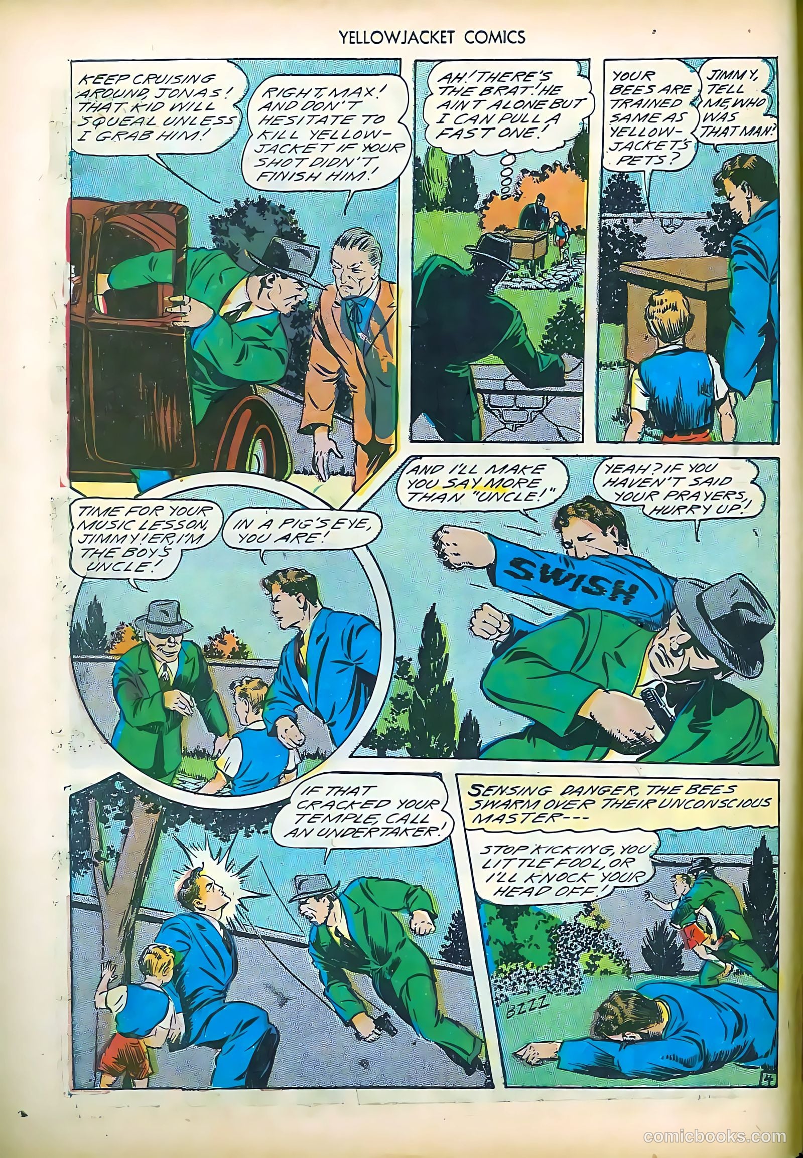 Yellowjacket Comics #5 — page 6 of 52