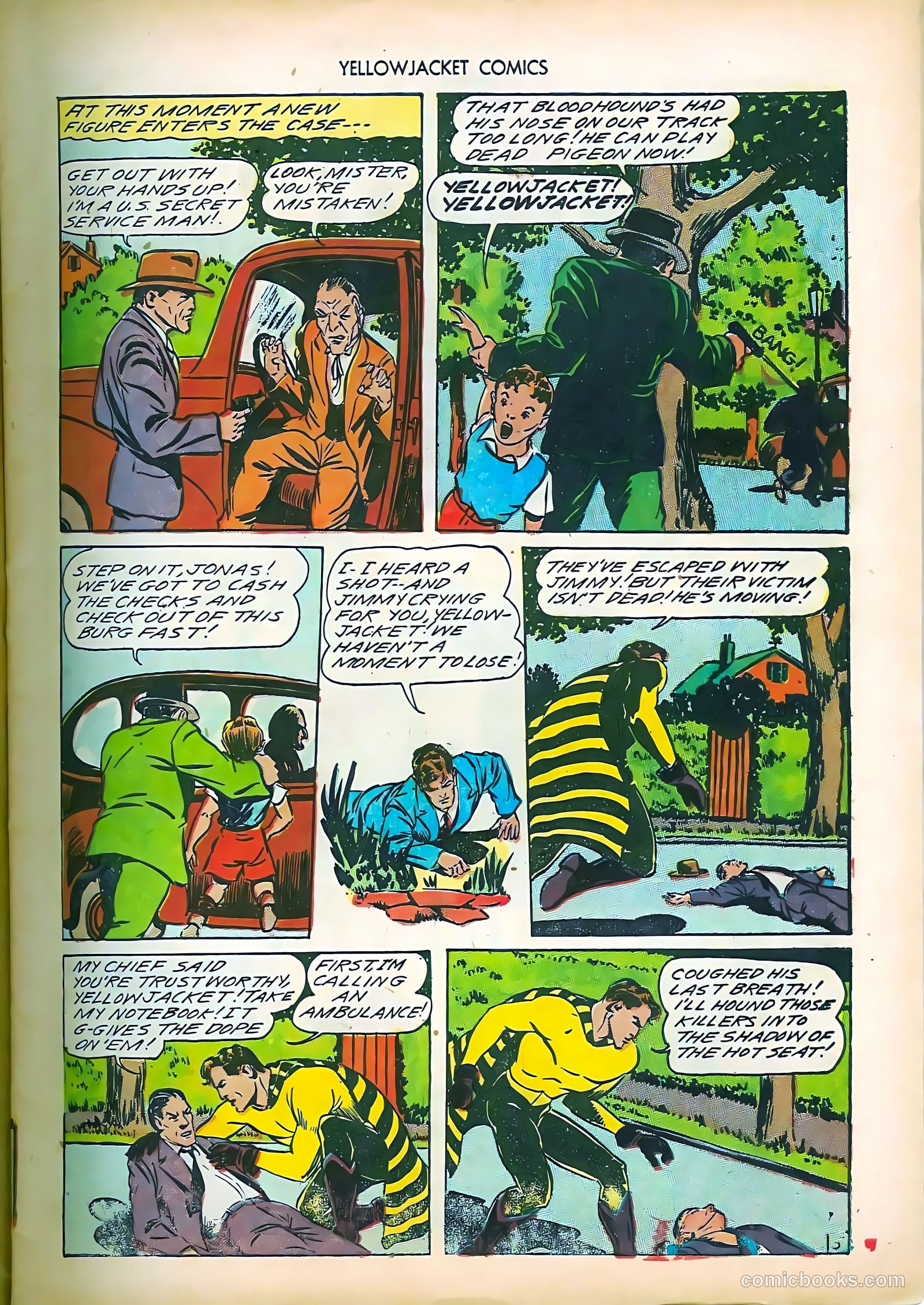 Yellowjacket Comics #5 — page 7 of 52