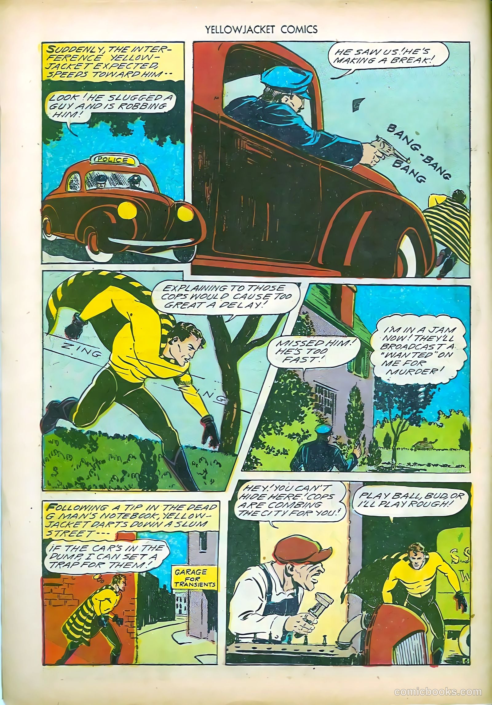 Yellowjacket Comics #5 — page 8 of 52