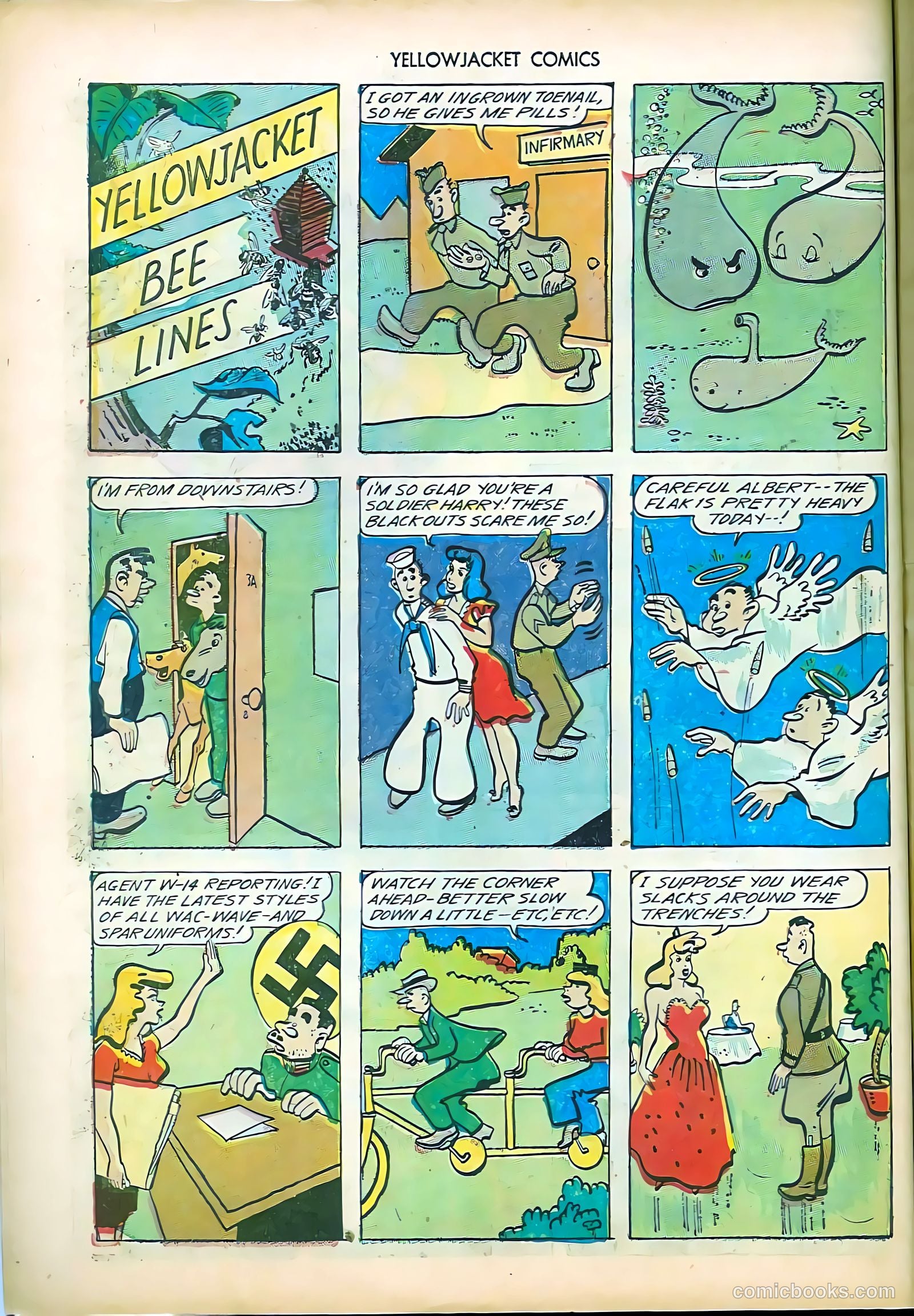 Yellowjacket Comics #5 — page 12 of 52