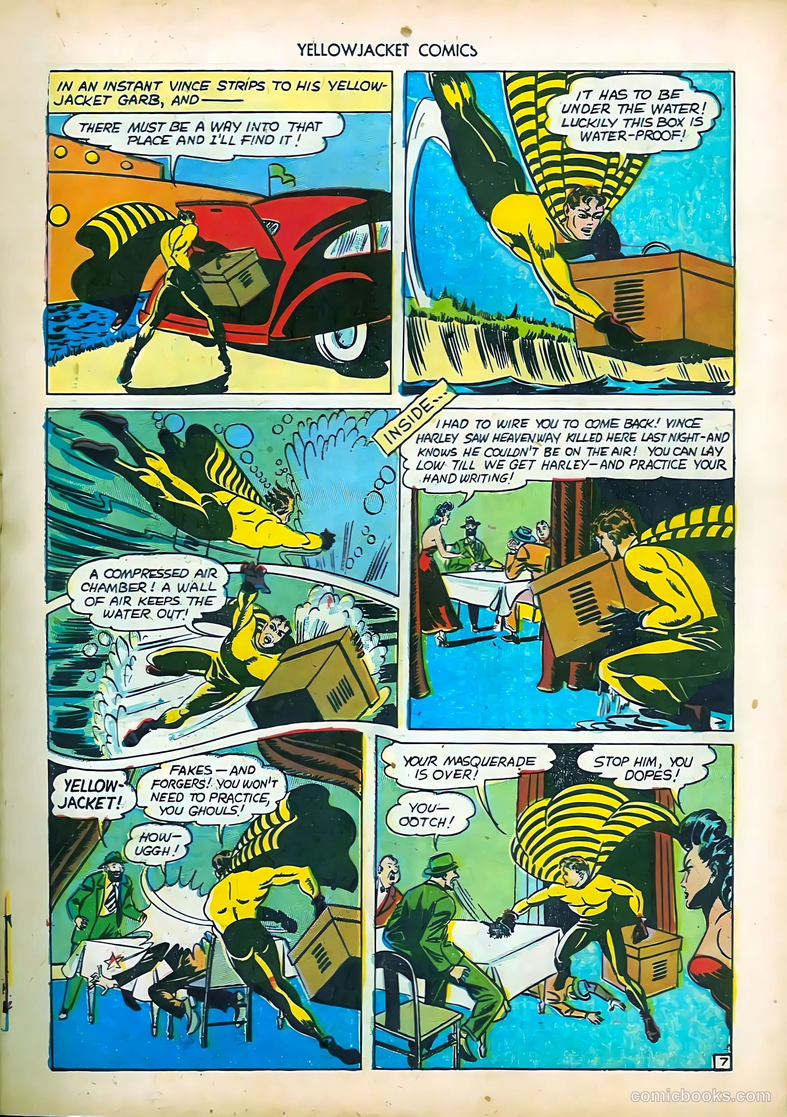 Yellowjacket Comics #5 — page 19 of 52