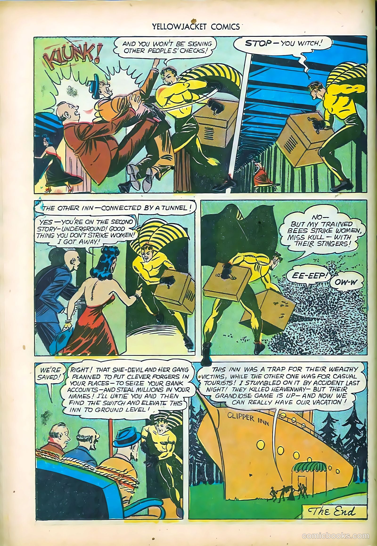 Yellowjacket Comics #5 — page 20 of 52