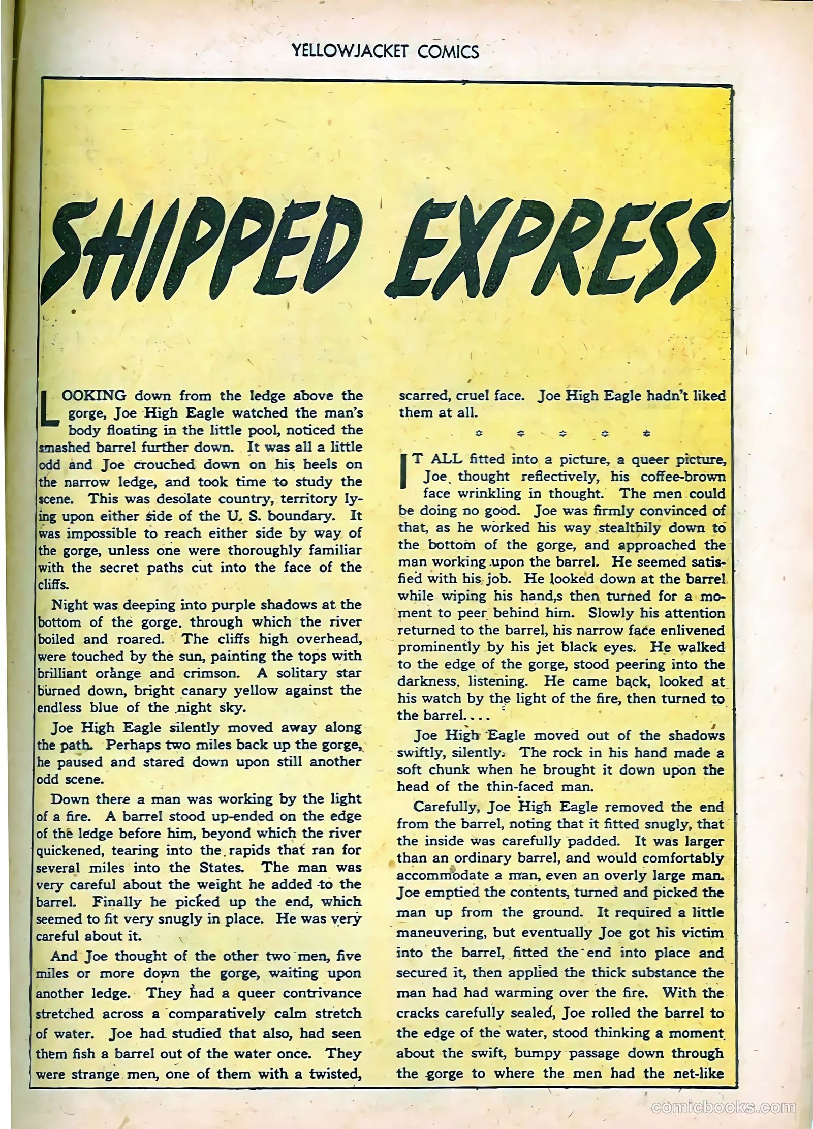 Yellowjacket Comics #5 — page 29 of 52