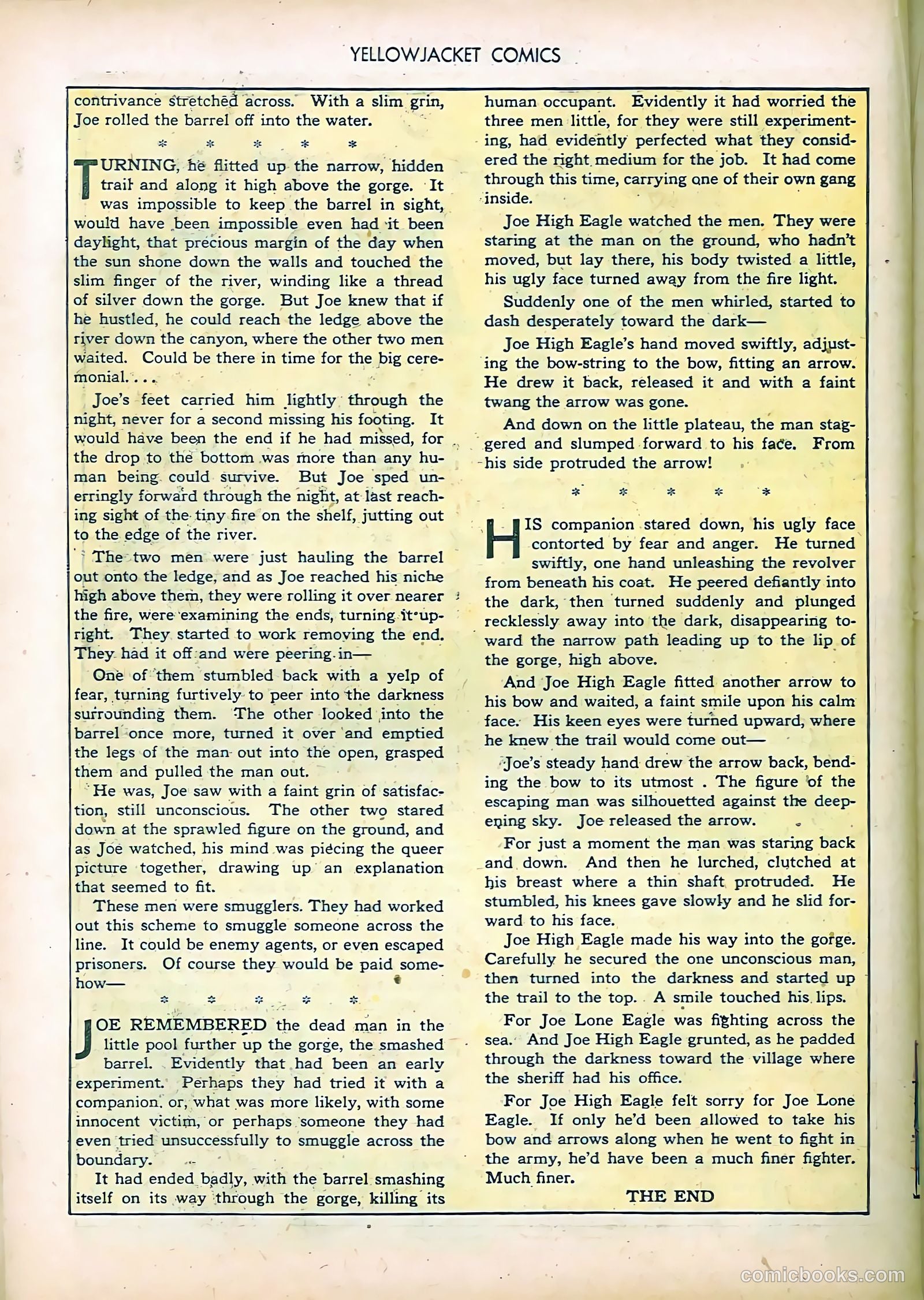 Yellowjacket Comics #5 — page 30 of 52