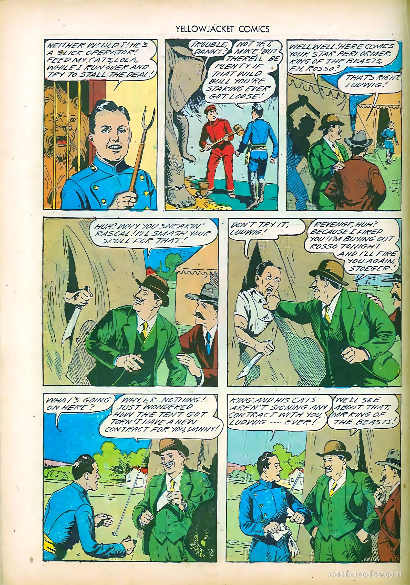Yellowjacket Comics #5 — page 32 of 52