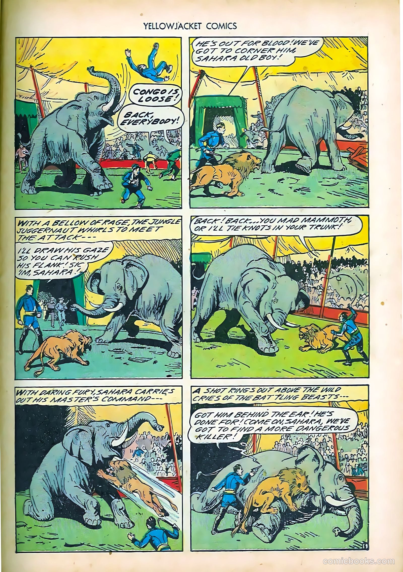 Yellowjacket Comics #5 — page 35 of 52