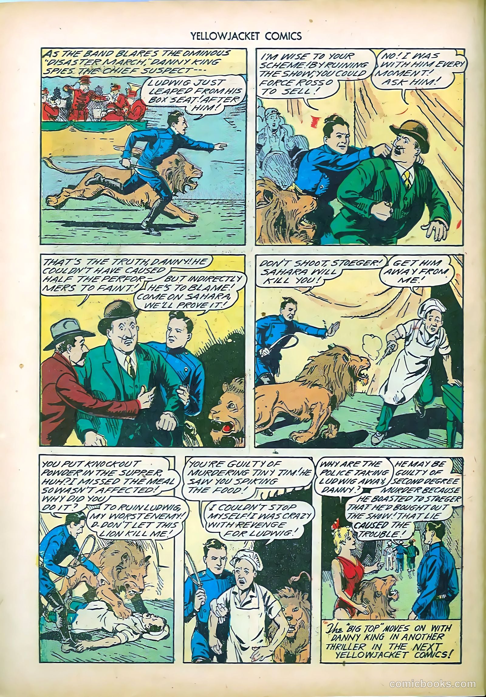 Yellowjacket Comics #5 — page 36 of 52